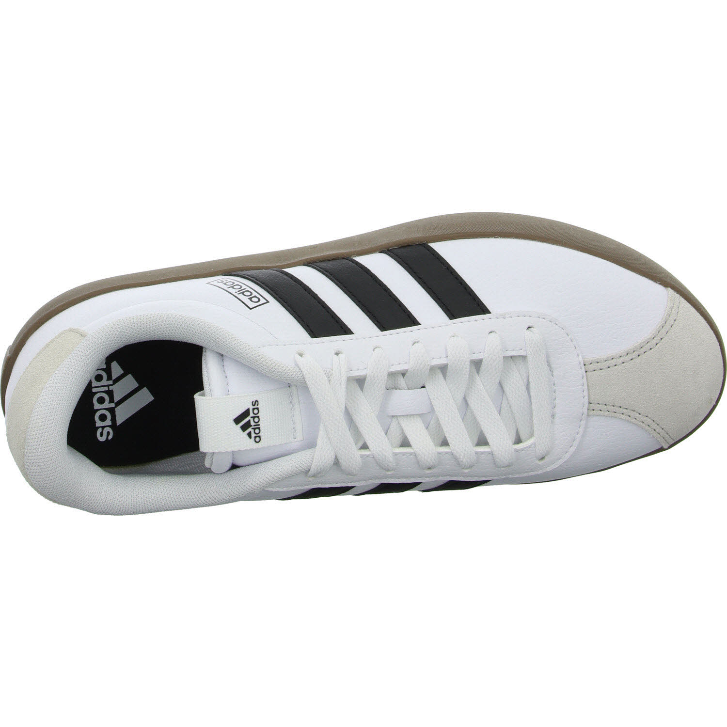 Adidas Herren Schnürschuhe ID6285/000 VL COURT 3.0 FTWWHT/CBLACK/GREONE normal