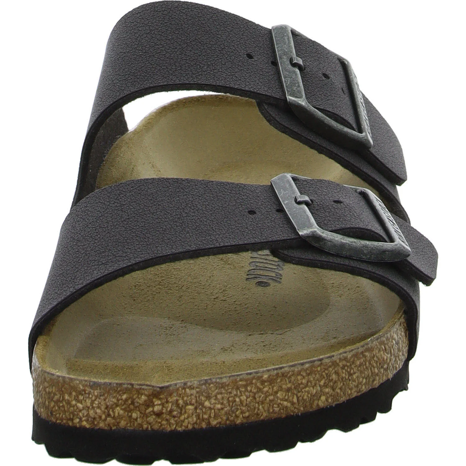Element 3 von 8 (Bild) – BIRKENSTOCK Pantoletten 1029162 Arizona velvet gray schmal