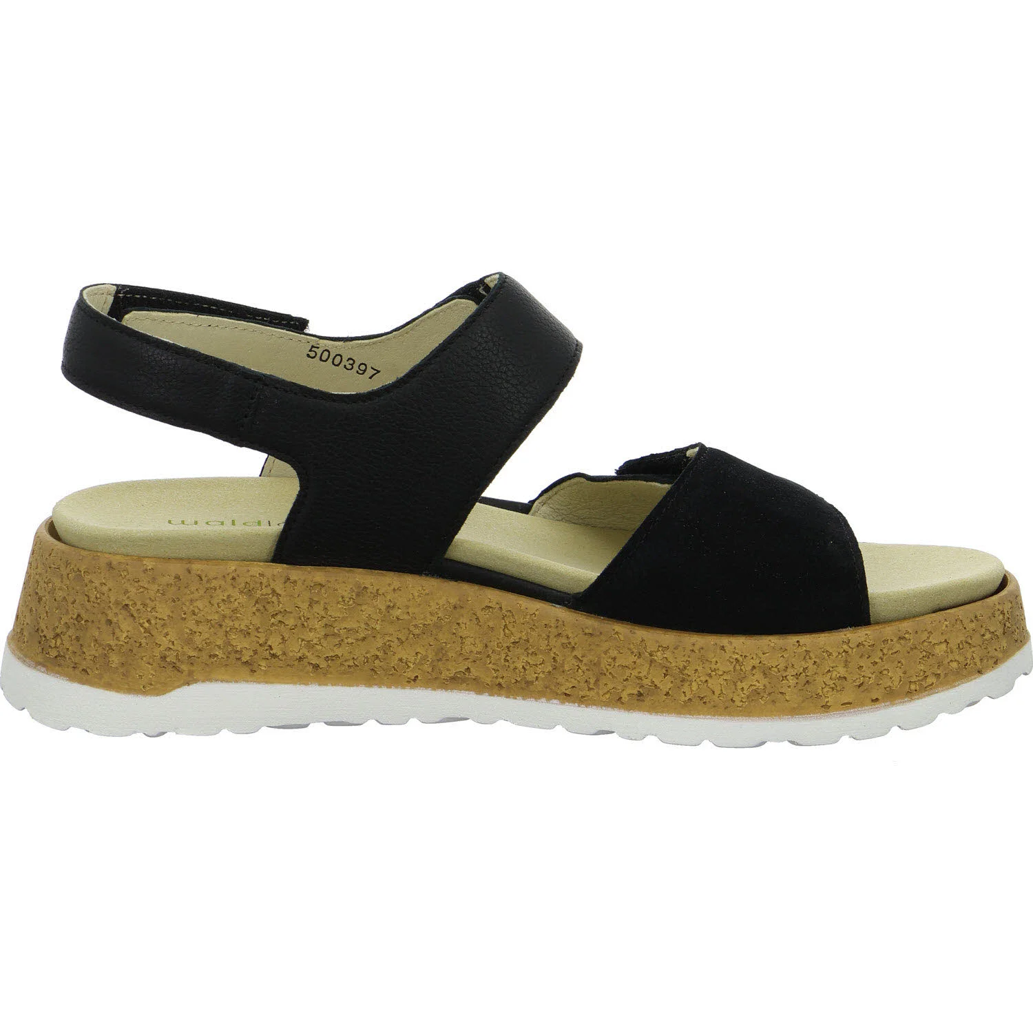 Element 7 von 8 (Bild) – Waldläufer Damen Sandalen 990001-201/001 H-Libby schwarz H (weit)