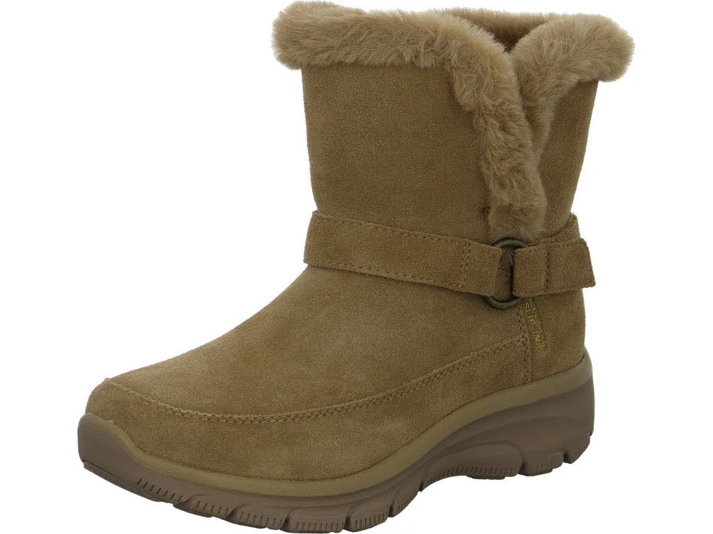 Skechers Damen Stiefelette warm 168051 CSNT Easy Going - Dreamers Luxe Vibes chestnut normal