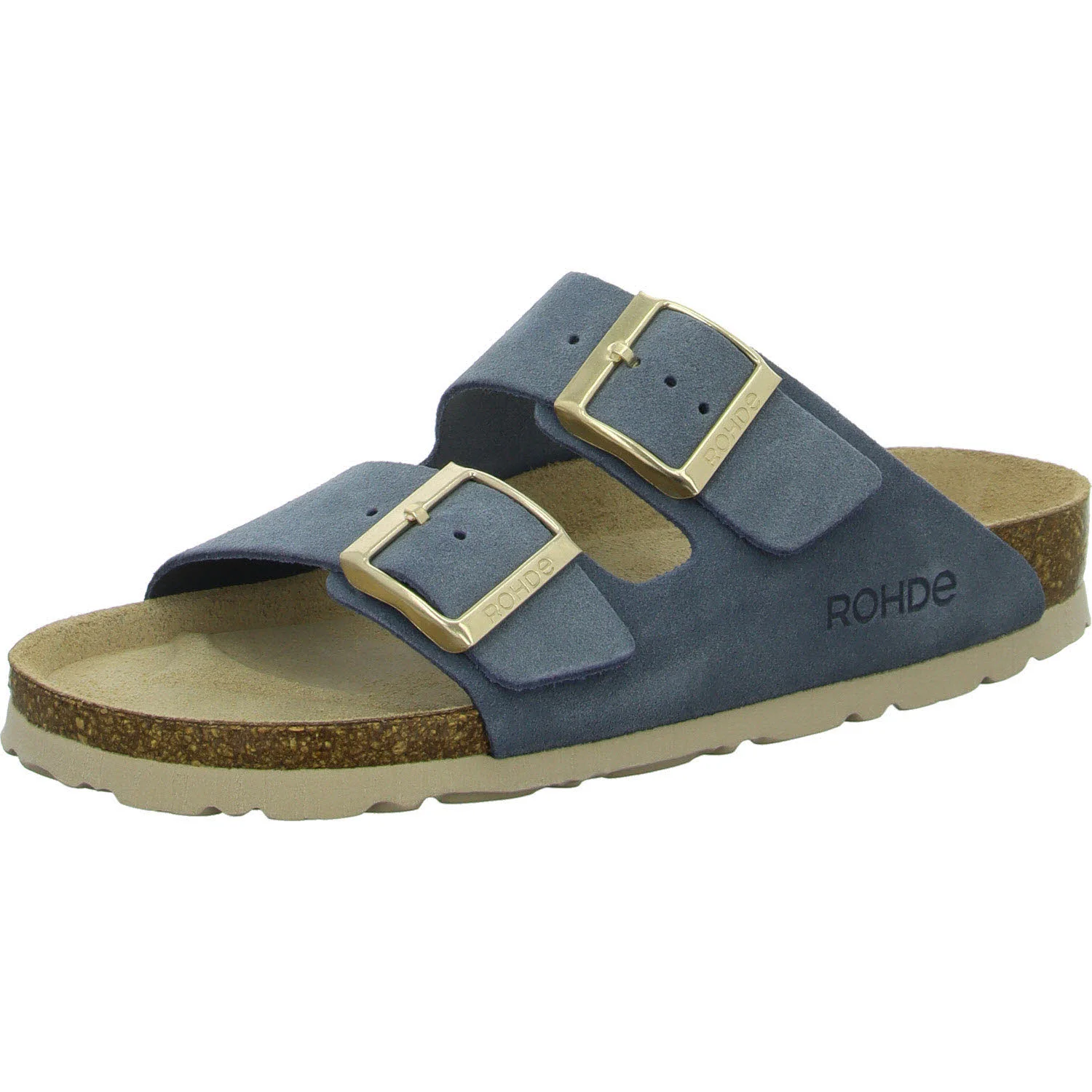 ROHDE Damen Pantoletten 5590/55 Alba jeans G (normal)