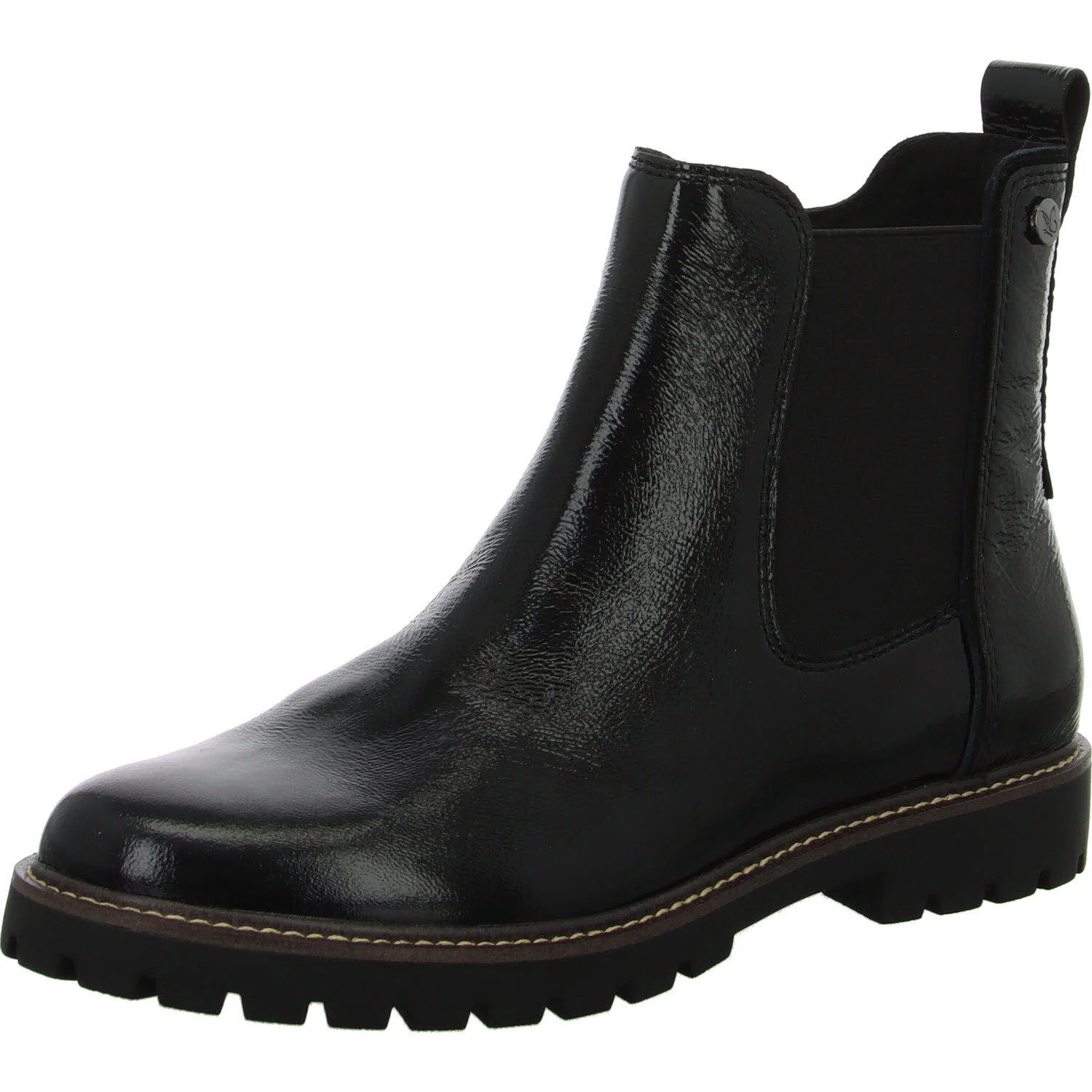 Caprice Damen Stiefeletten 9-25412-45/017 9-25412-45 black Nappa G (normal)