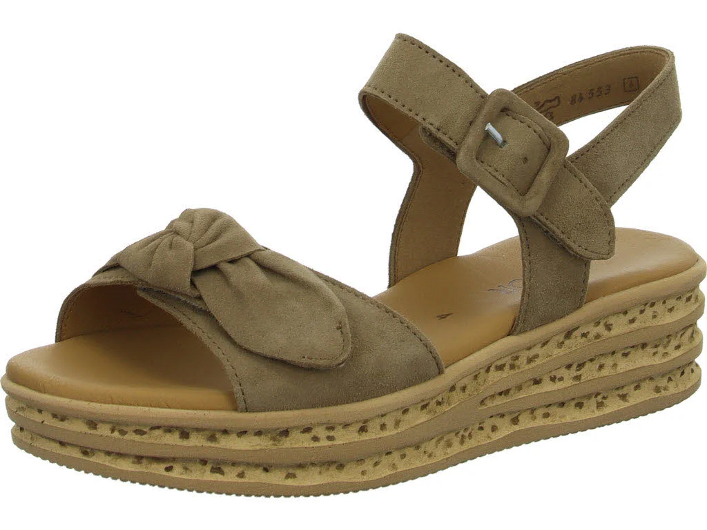 Gabor Damen Sandalen 84.553.18 84.553 peanut F (schmal/normal)