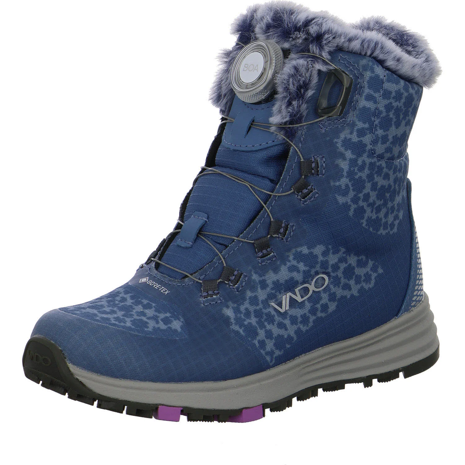 VADO Kinder Winterstiefel 83420-3401/123 SNOW High BOA GTX jeans normal