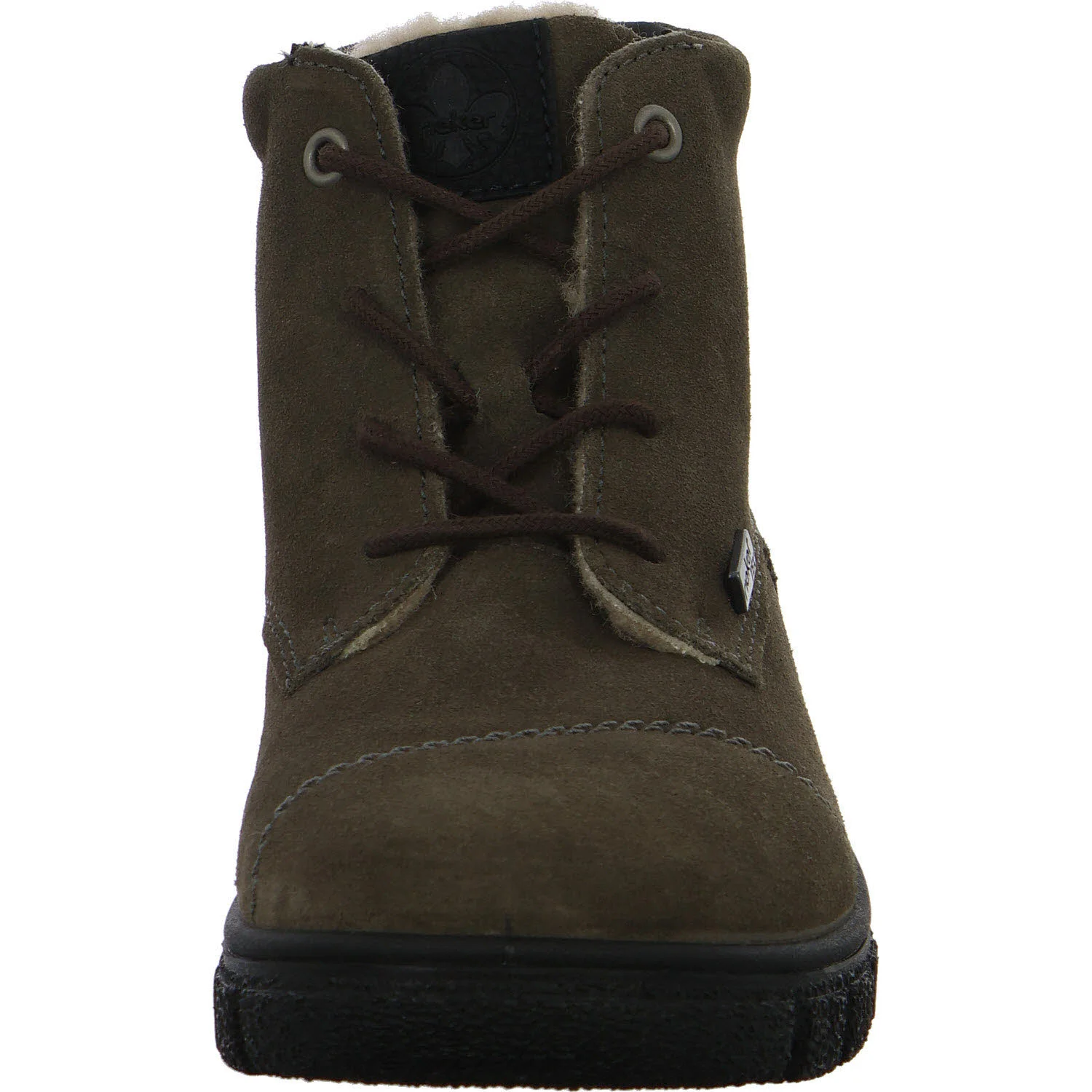 Rieker Damen Schnürstiefel warm Z7218-45 Z7218 smoke G (weit)