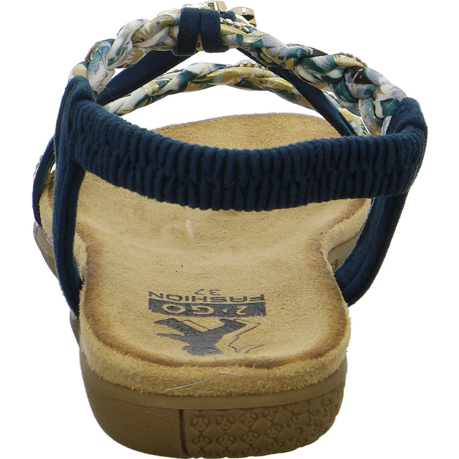 2go Fashion Damen Sandalen 8018830-8 8018830 blau normal