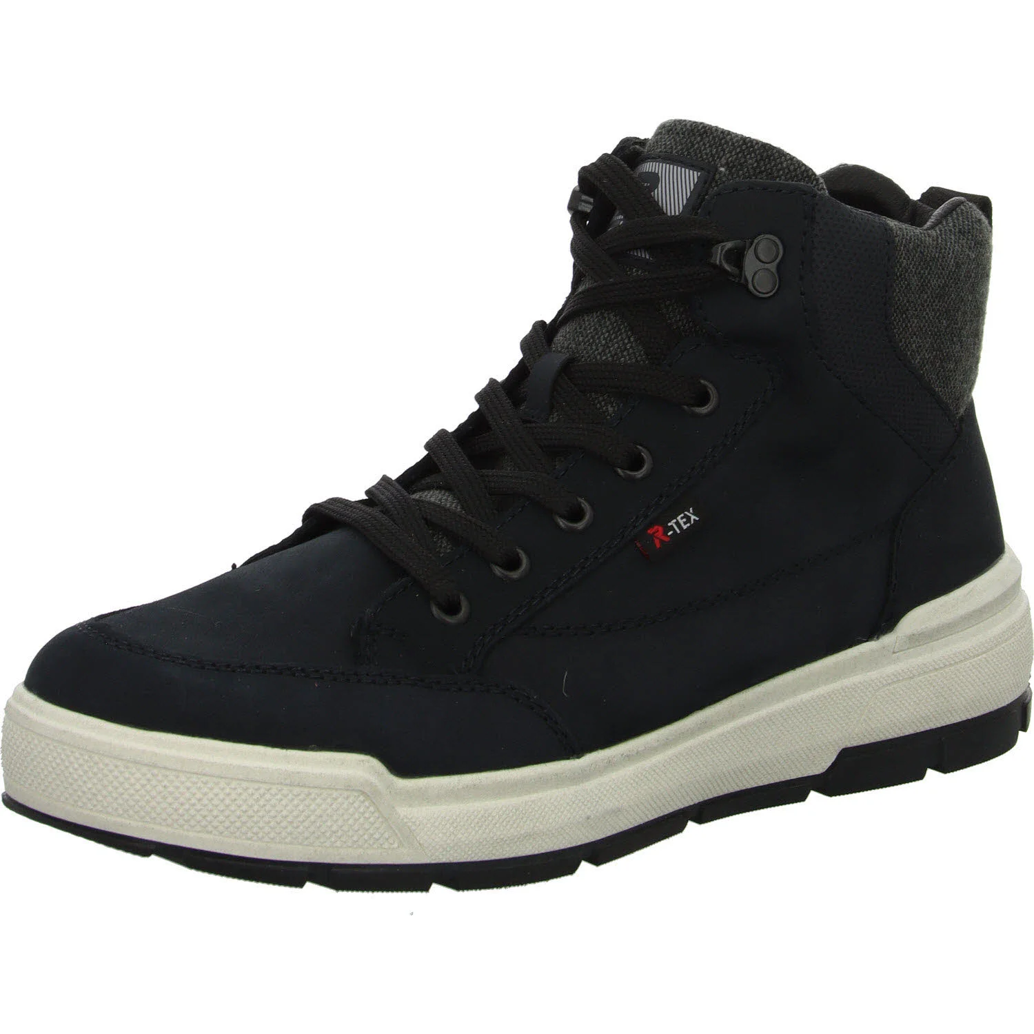 Element 2 von 8 (Bild) – Rieker Herren Schnürstiefel warm U0074-14 U0074 pazifik/pazifik/anthrazit G 1/2 (weit)