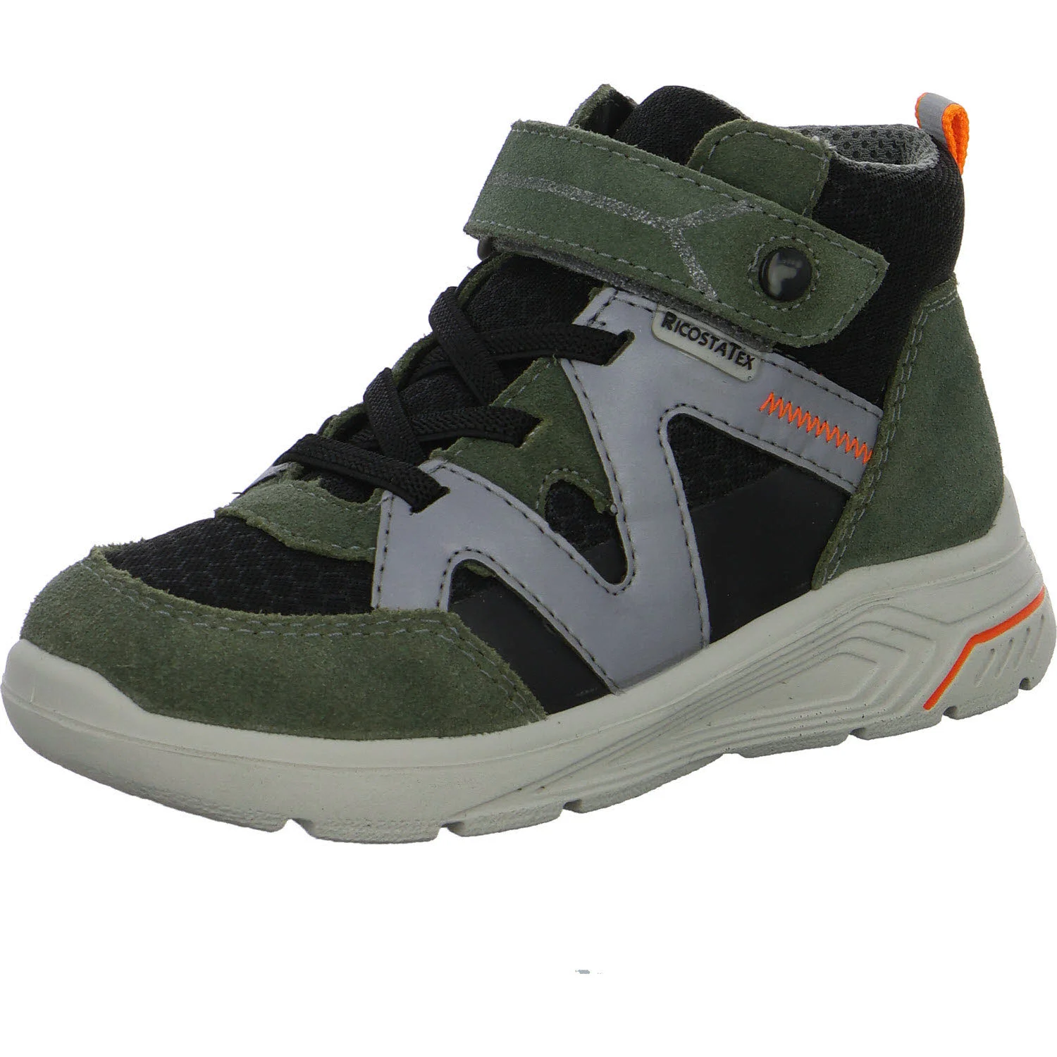 Ricosta Kinder Schaftstiefel 50 5700502/090 Nova salbei/schwarz WMS mittel