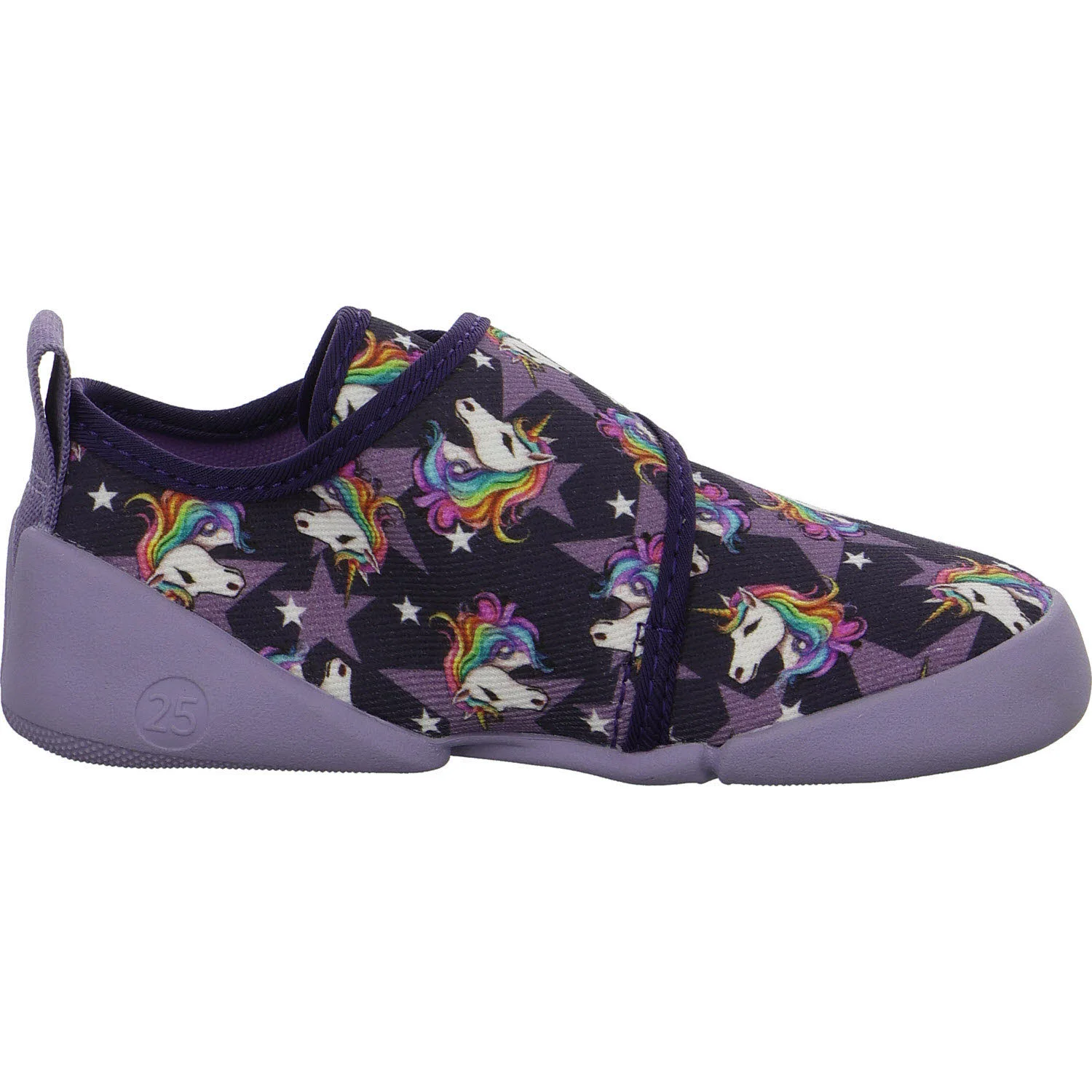 Element 7 von 8 (Bild) – Superfit Kinder Hausschuhe 1-006700-8520 Venti viola/mehrfarbig WMS weit