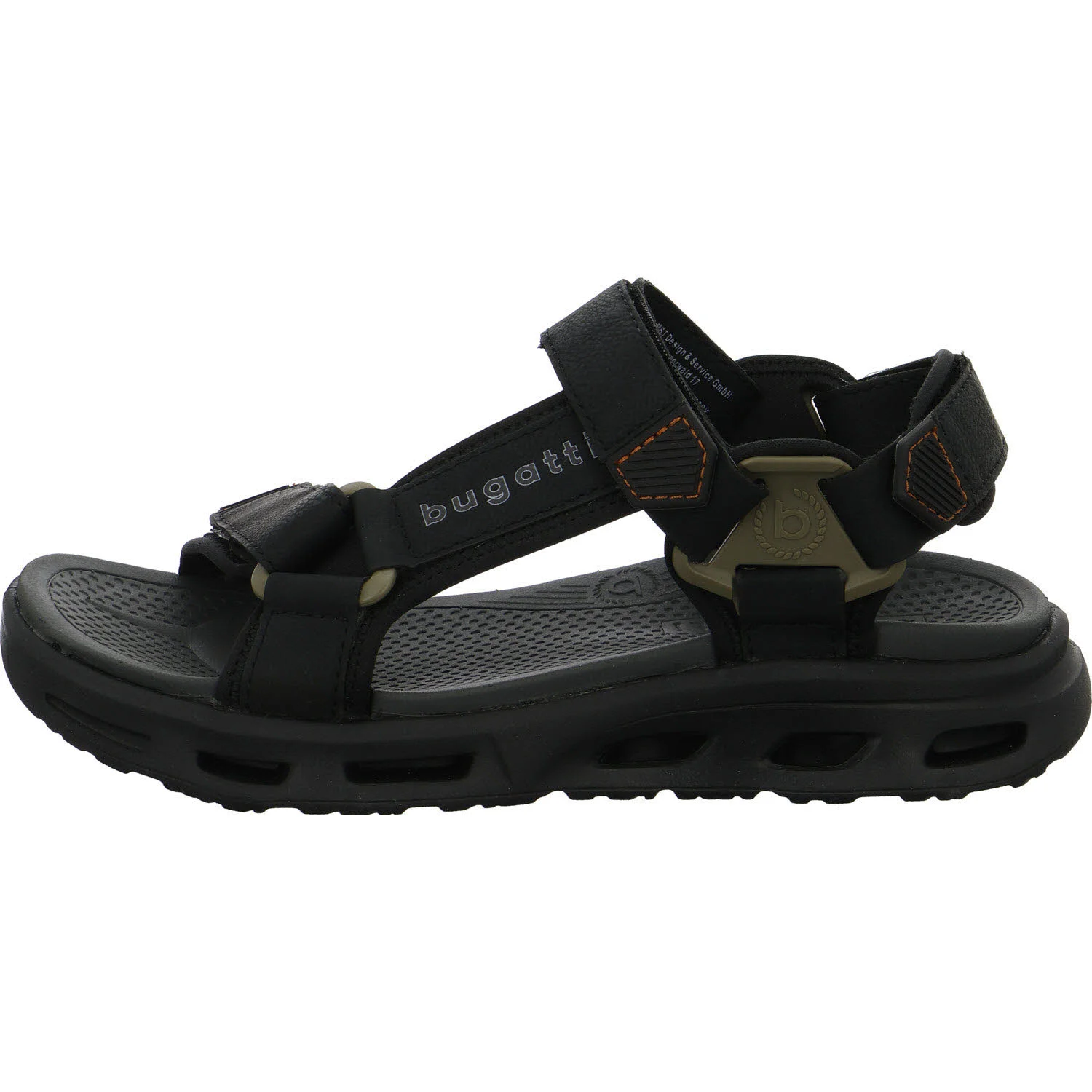 Bugatti men Herren Sandalen 321AX0805000-1000 321AX0805000 black normal