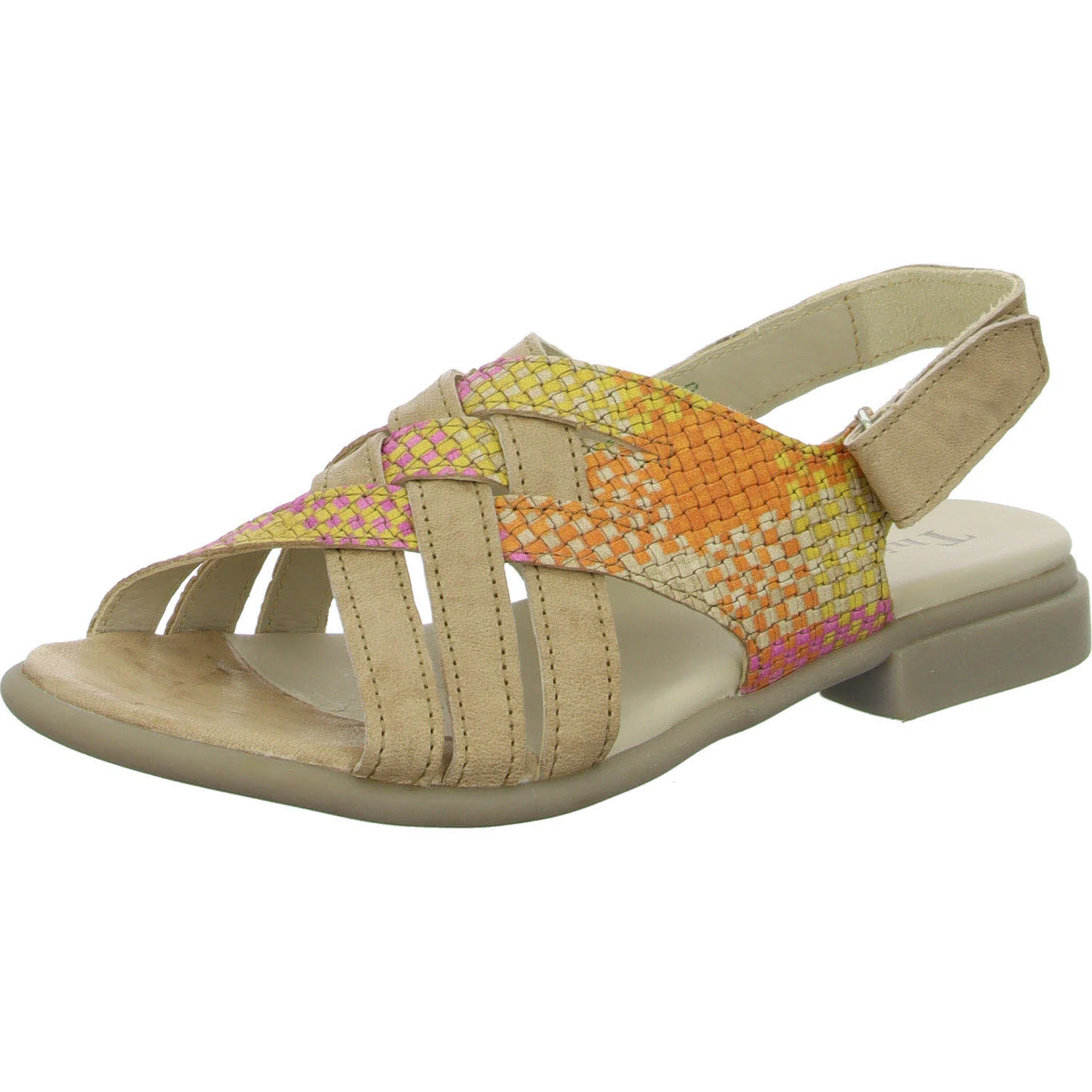 Element 2 von 8 (Bild) – Think Damen Sandalen 3-001130-9010 KAMAA fuxia/kombi F 1/2 (normal)