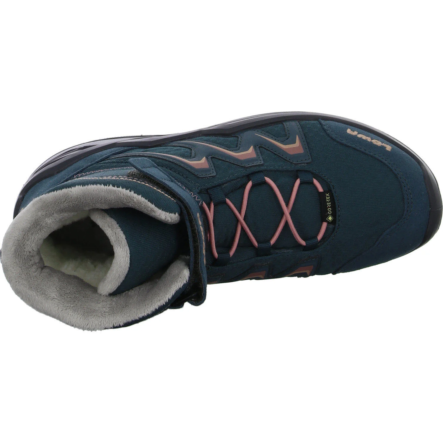 Element 8 von 8 (Bild) – Lowa Kinder Winterstiefel 641781/651781/7413 Maddox warm GTX Mid Jr petrol/rose normal