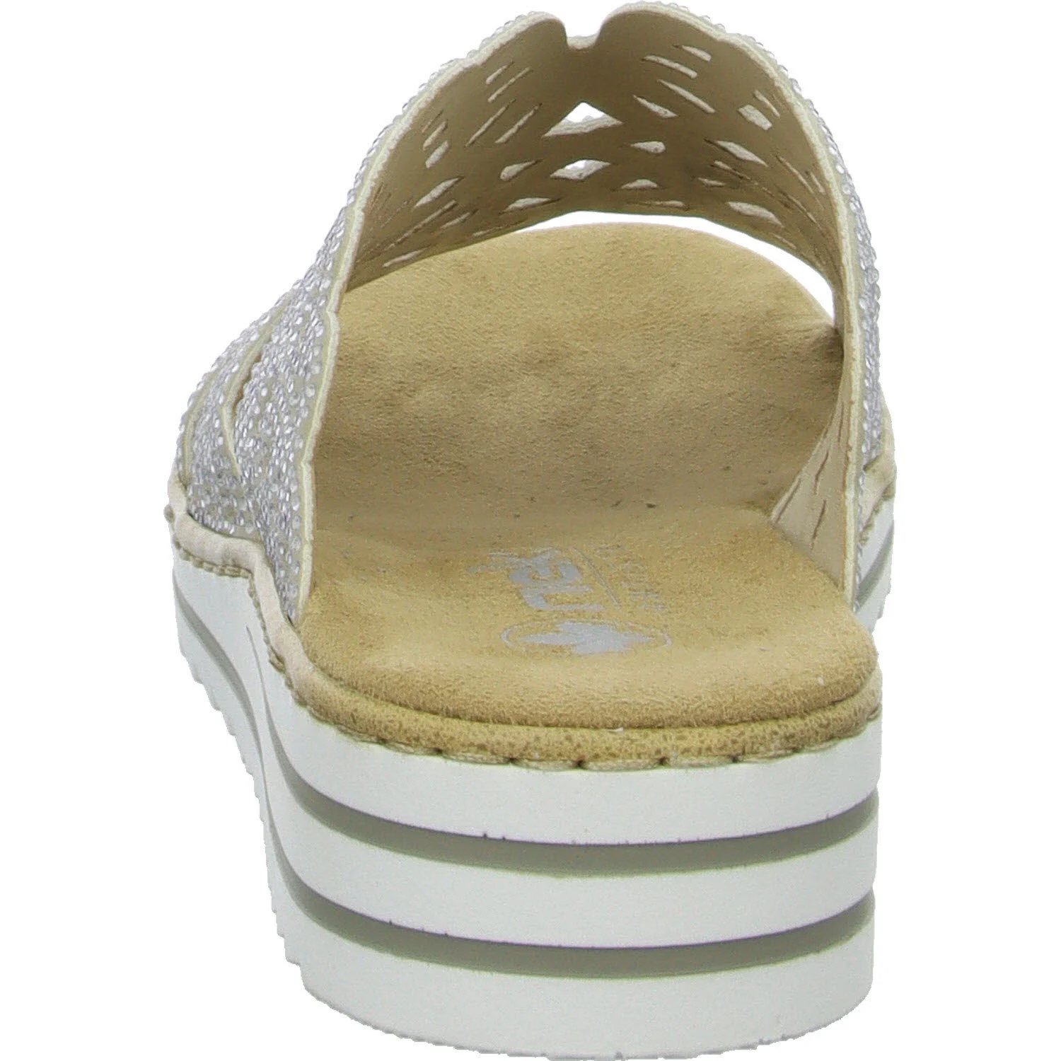 Rieker Damen Pantoletten V0689-63 V0689 ginger E 1/2 (schmal)