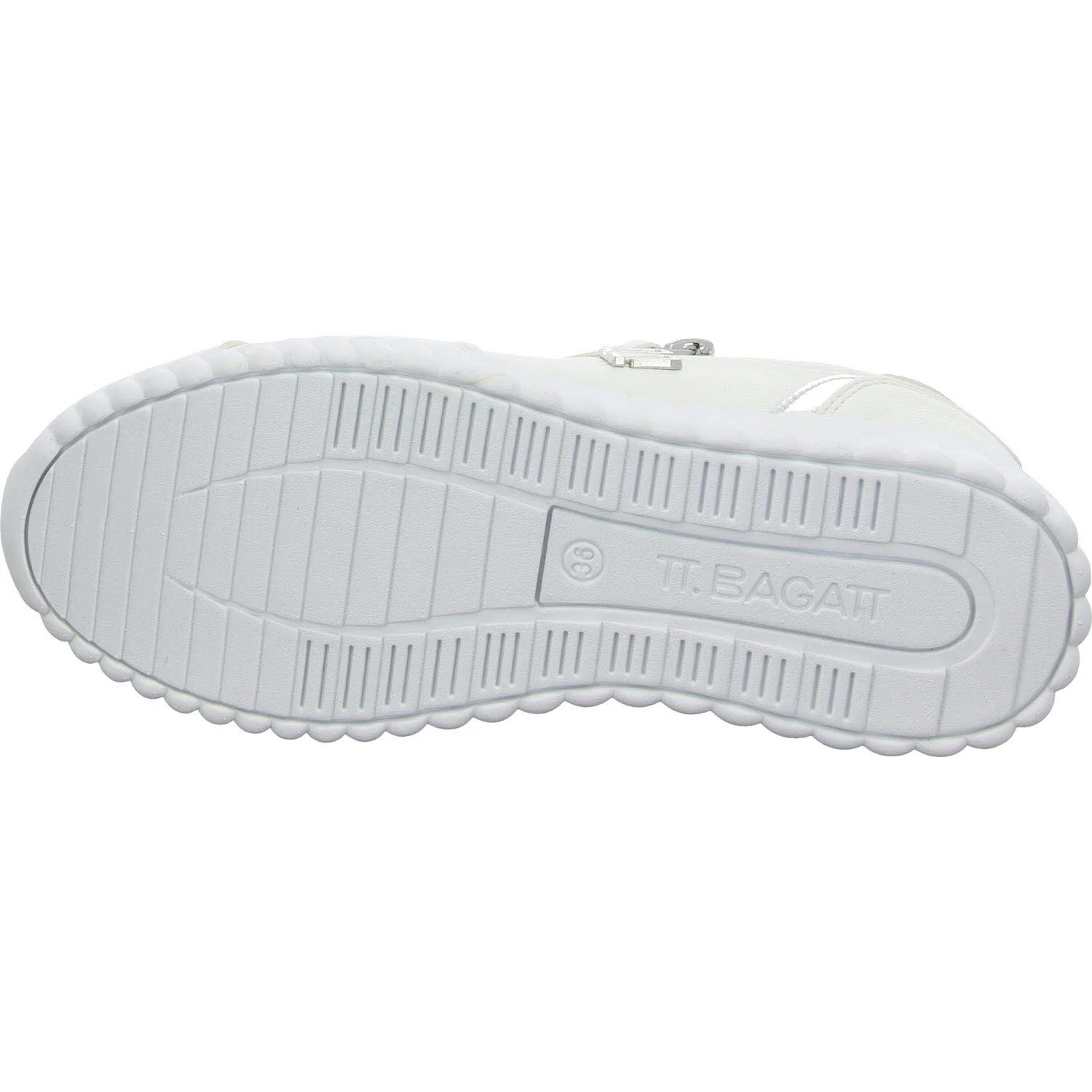 TT.Bagatt Damen Schnürschuhe D31AI6075050-2013 Carini white/silver normal