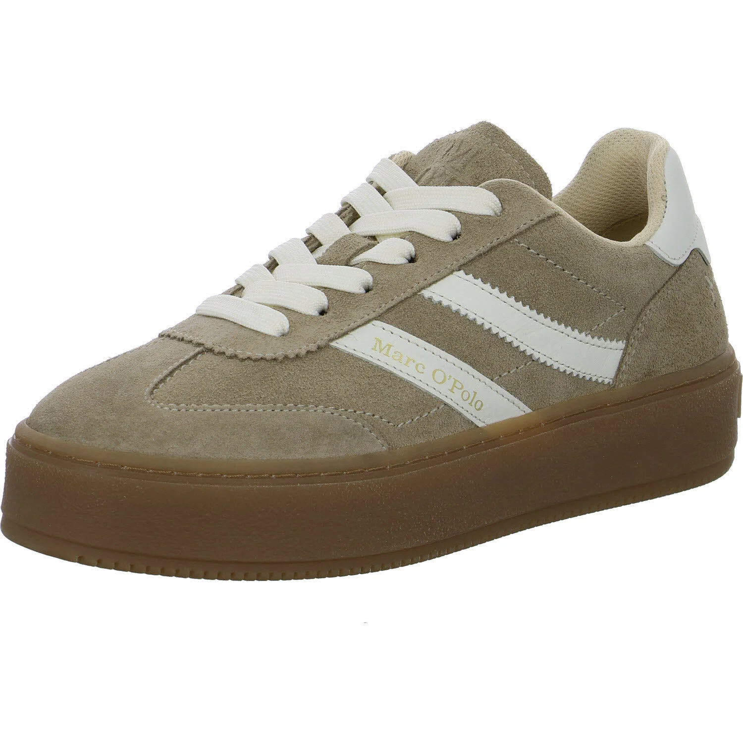 Element 2 von 8 (Bild) – Marc O'Polo Damen Schnürschuhe 5000015223 1740 5000015223 earthy taupe normal