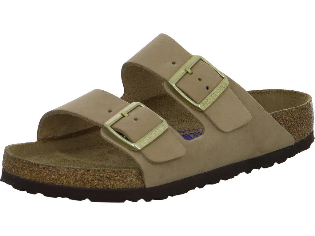 BIRKENSTOCK Pantoletten 1019013 Arizona Soft Footbed sandcastle normal