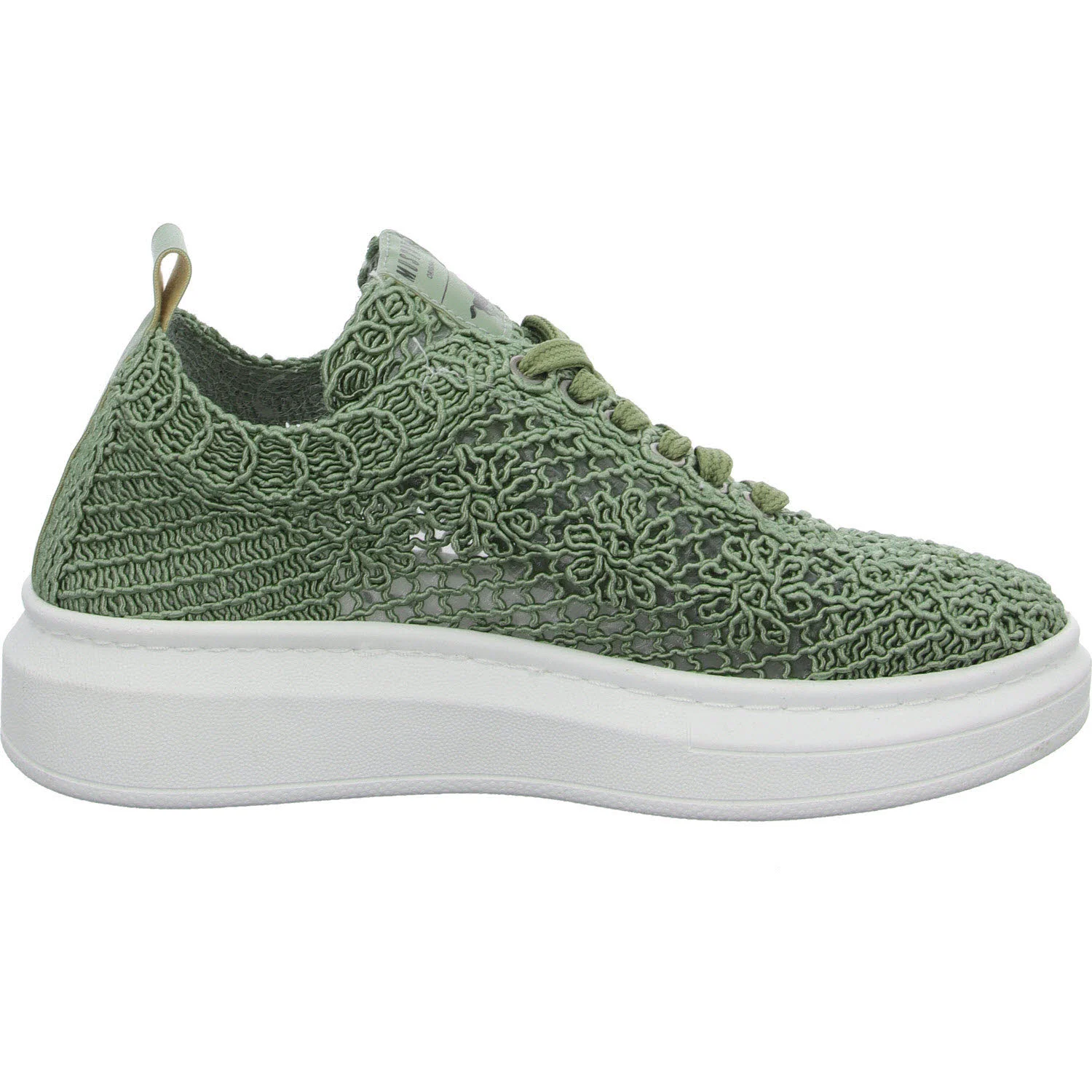 Mustang Damen Schnürschuhe 1468301-7 1468301 grün normal