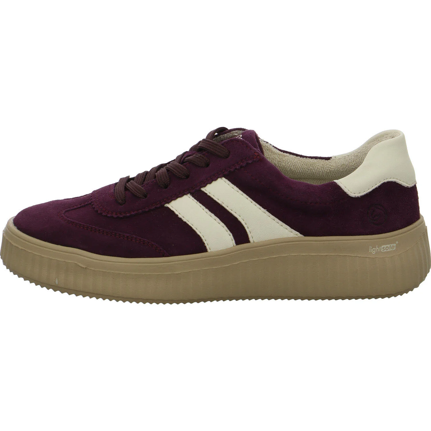Remonte Damen Schnürschuhe D3E00-30 D3E00 brombeer/cotton H (extra weit)