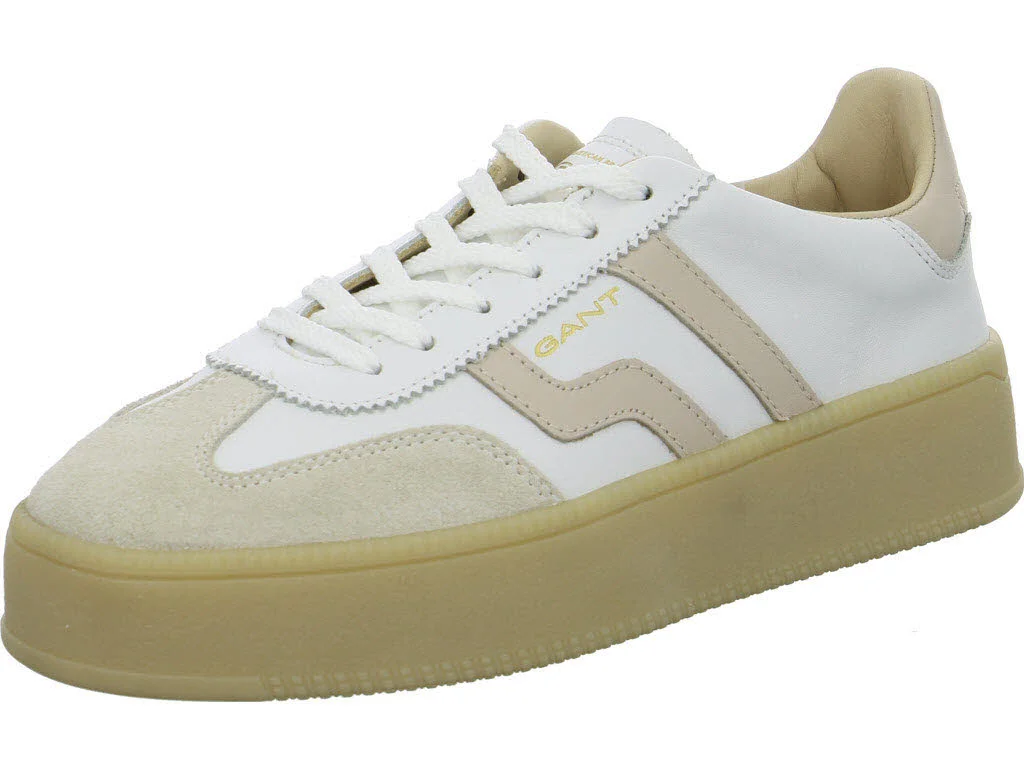 Gant Damen Schnürschuhe 32531202/G265 Cuzmani white/beige normal