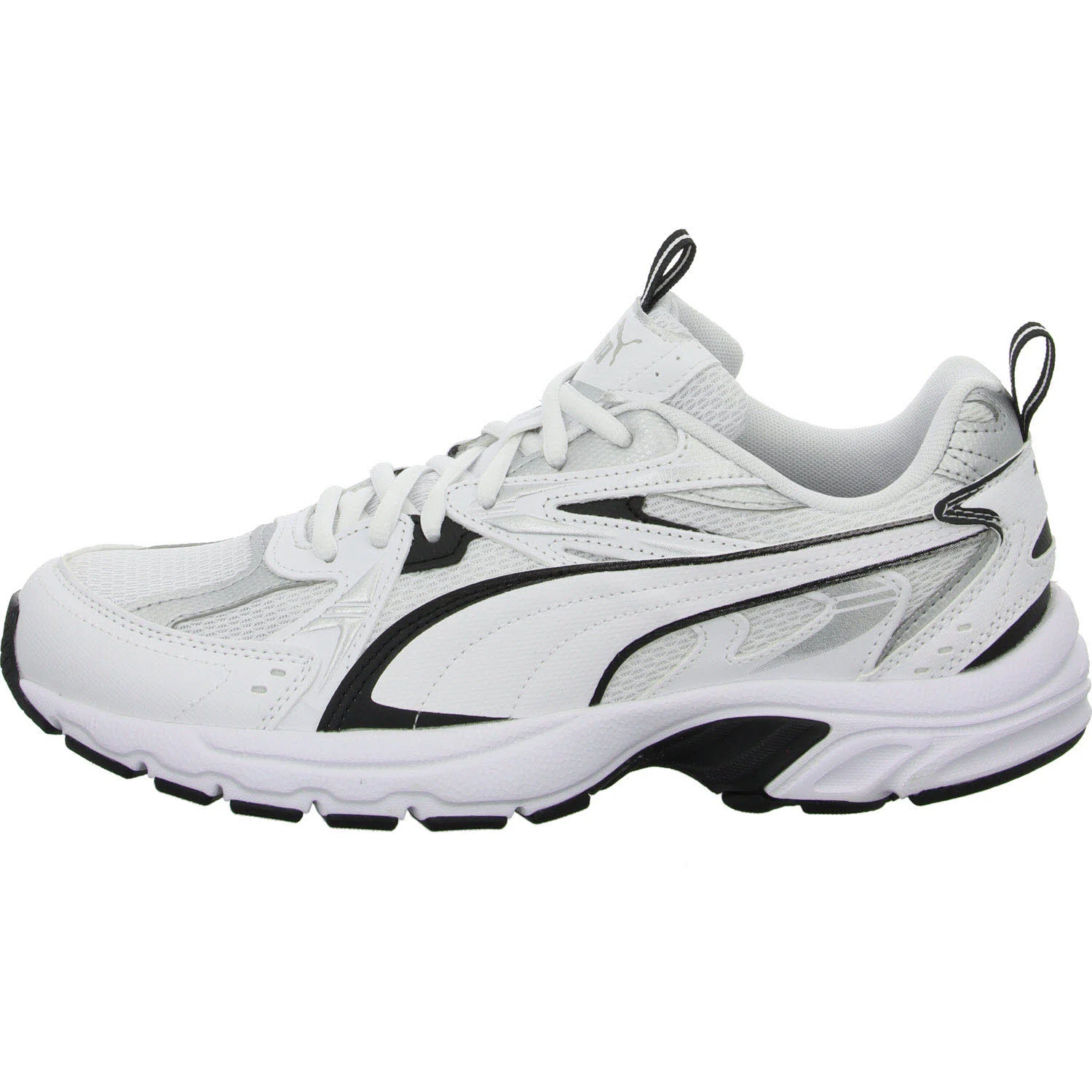Puma Herren Schnürschuhe 402623/001 MILENIO TECH_ white-puma black-puma silver normal