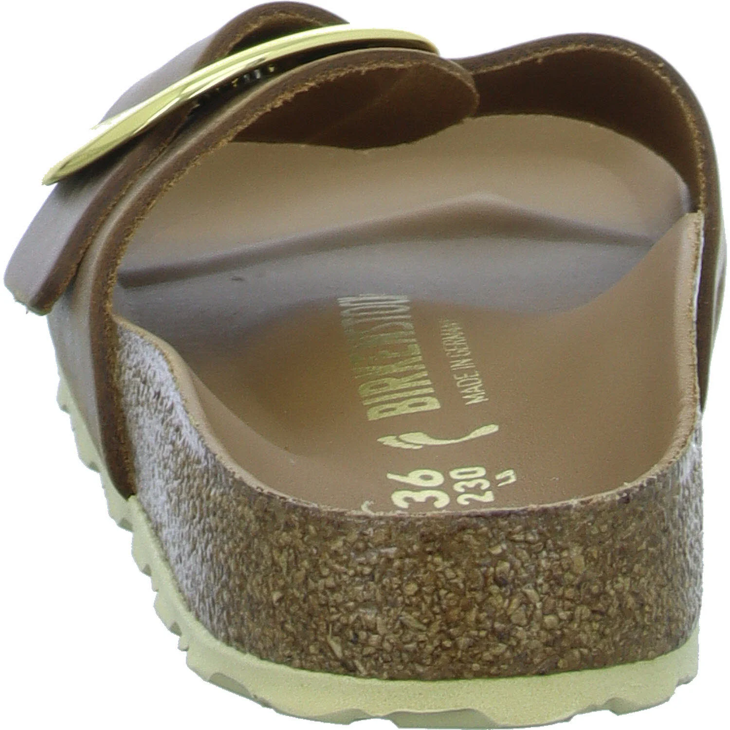 BIRKENSTOCK Pantoletten 1006525 Madrid Big Buckle cognac schmal