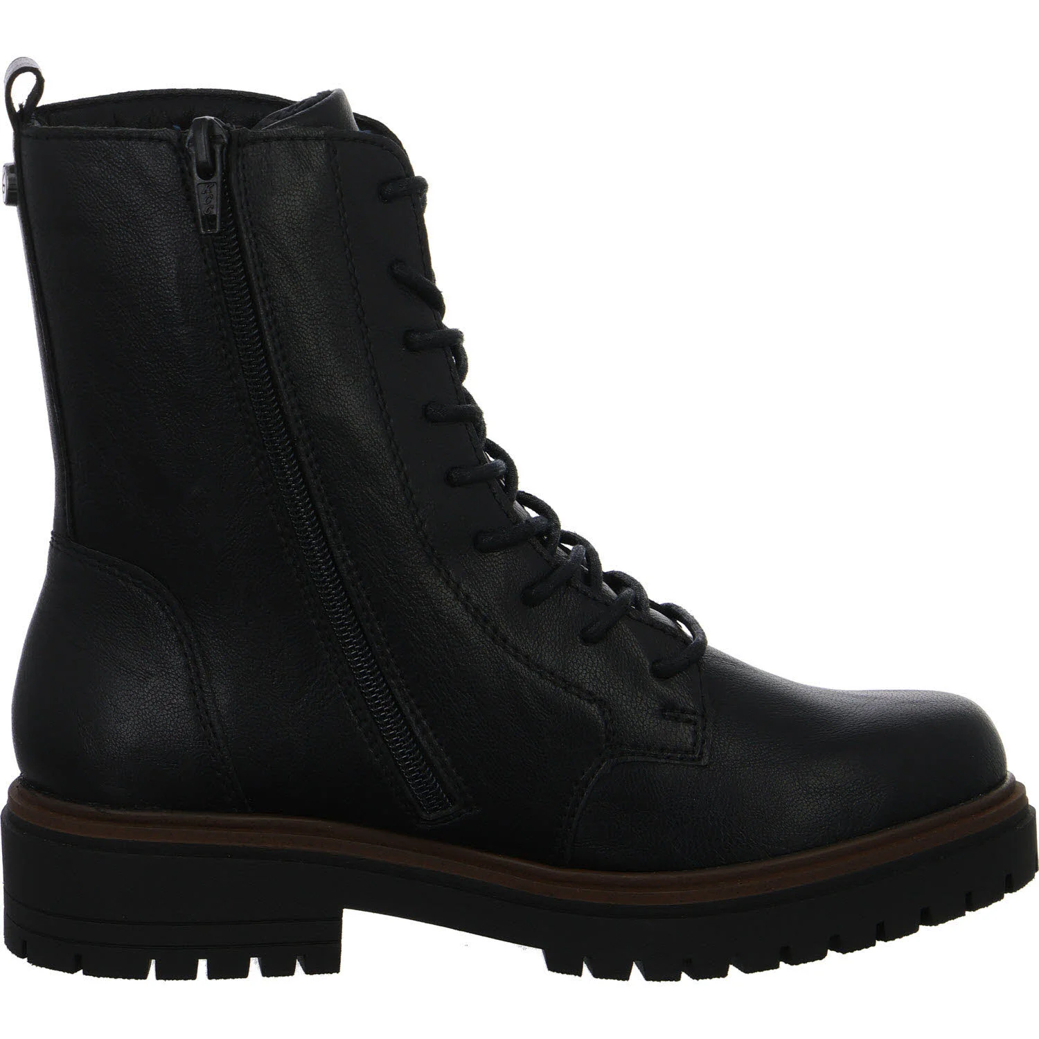 Element 7 von 8 (Bild) – Remonte Damen Schnürstiefel warm D4B73-00 D4B73 schwarz G (weit)