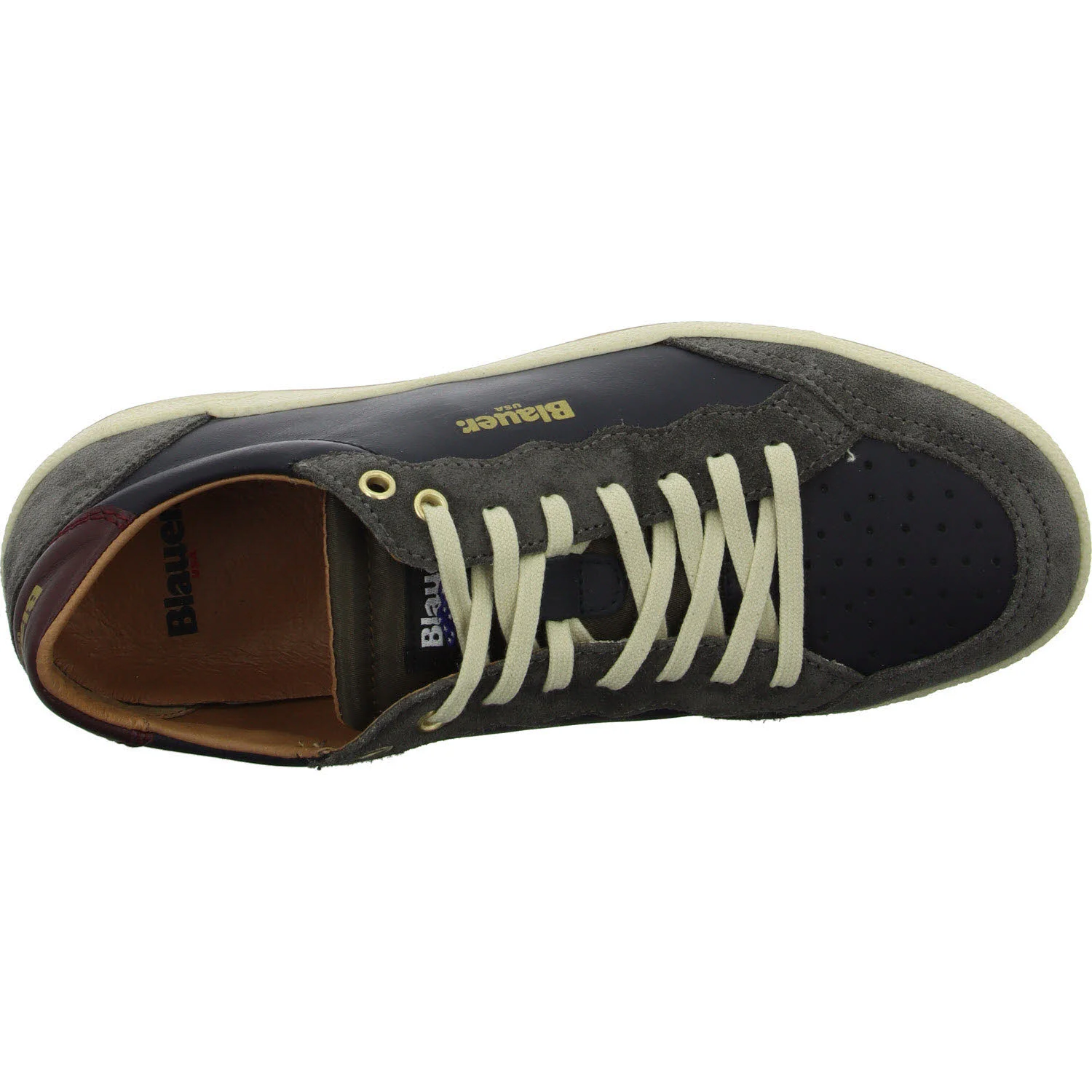 Blauer Herren Schnürschuhe F5MURRAY01/LES MURRAY01 navy/grey normal