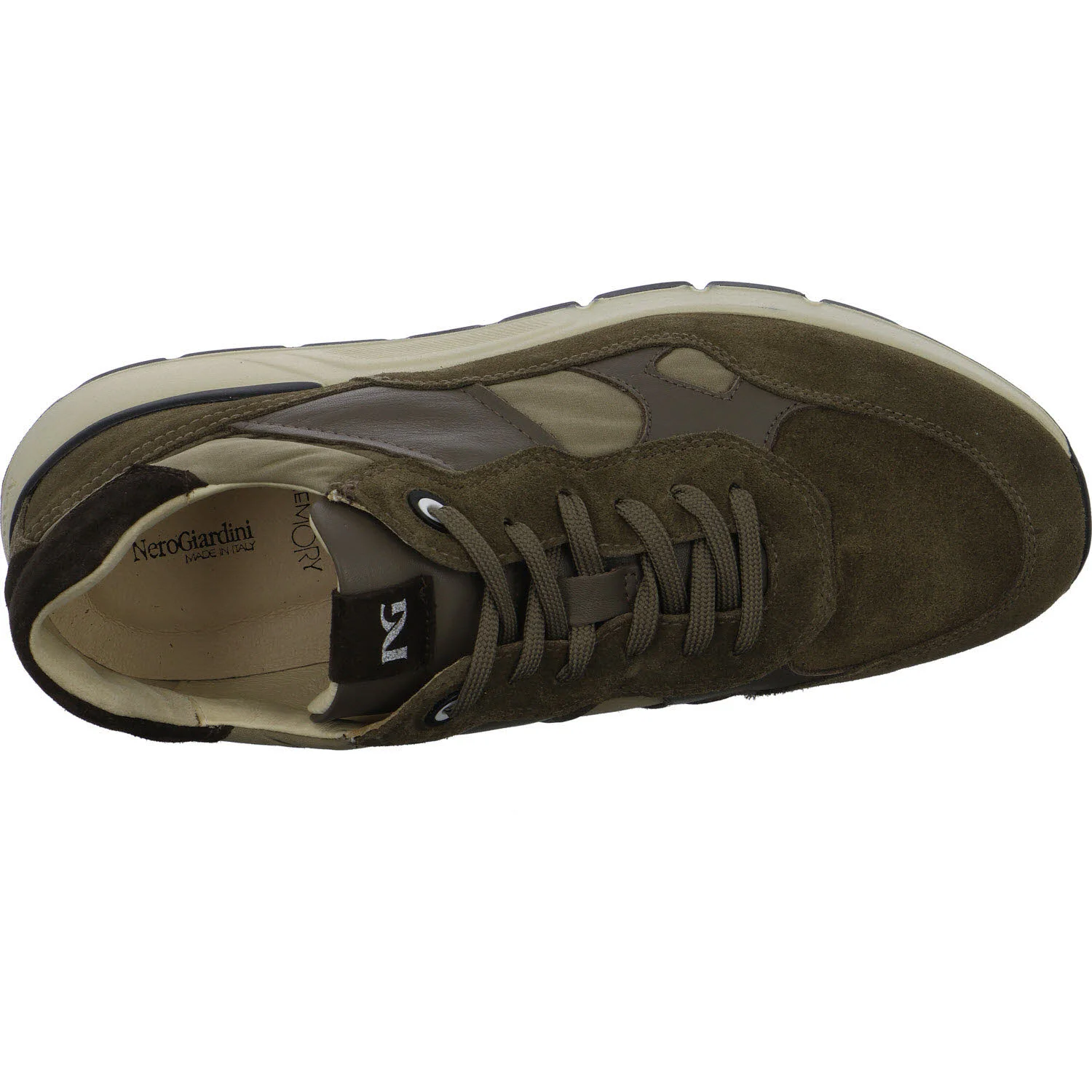 NeroGiardini Herren Schnürschuhe I601290U 311 I601290U fango t.zoro fango sauva normal