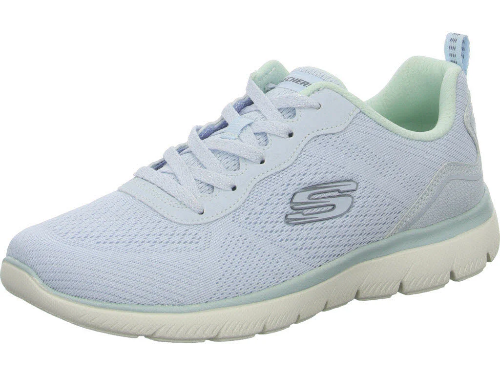 Skechers Damen Schnürschuhe 150291 BLMN Summits - Quiet Dream blue/mint normal