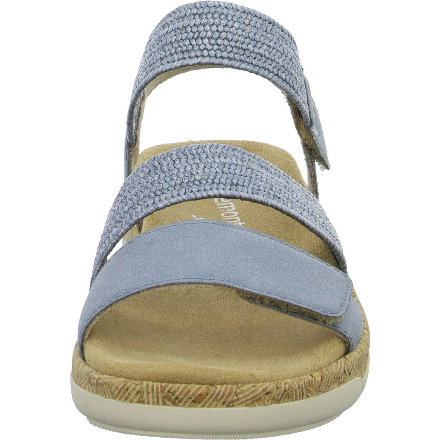 Remonte Damen Sandalen R6861-12 R6861 bleu/ciel F 1/2 (normal)