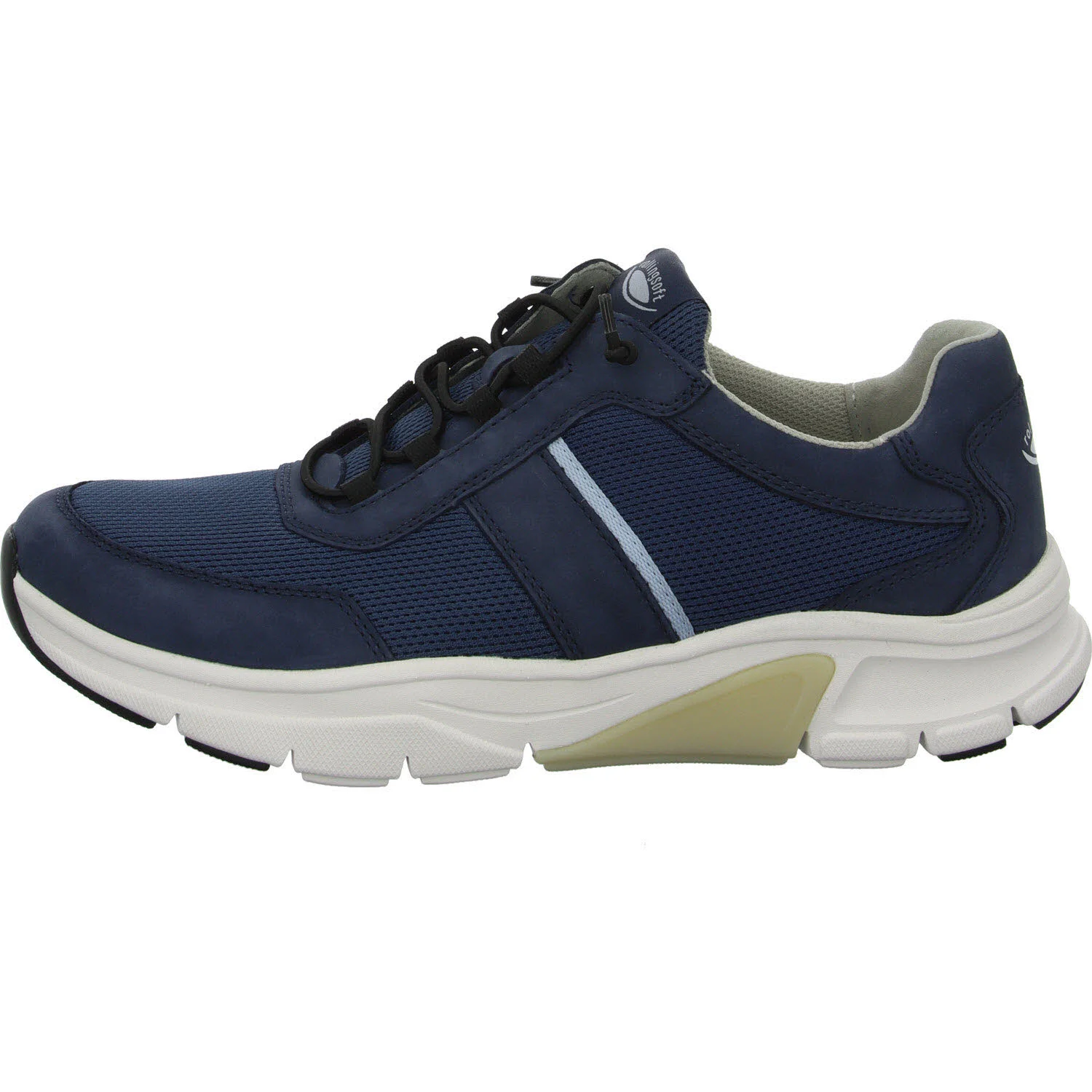 Gabor Rollingsoft Herren Slipper 8009.11.01 8009.11 jeans/azur G 1/2 (normal)