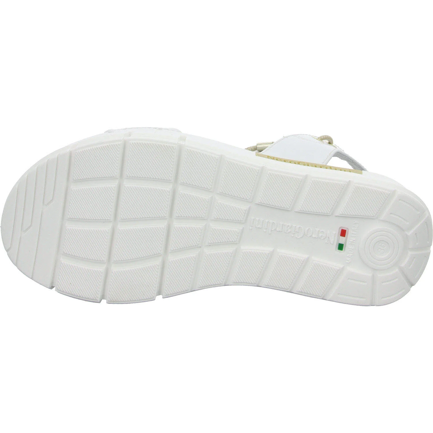 NeroGiardini Damen Sandalen E410700D 707 E410700 bianco normal