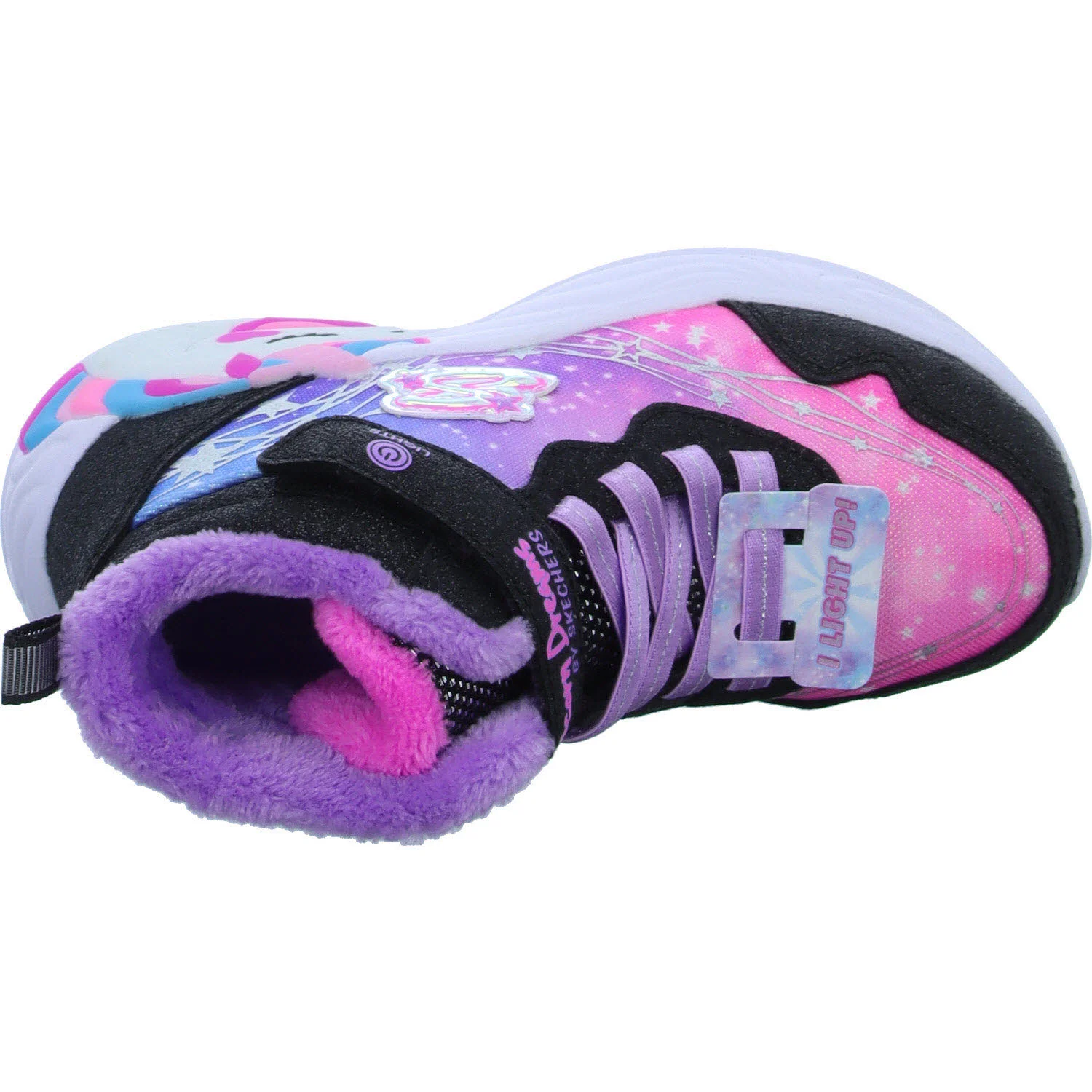 Element 8 von 8 (Bild) – Skechers Kinder Winterstiefel 303057L BKMT S-Lights: Unicorn Dreams - Magical Cove black/multi normal