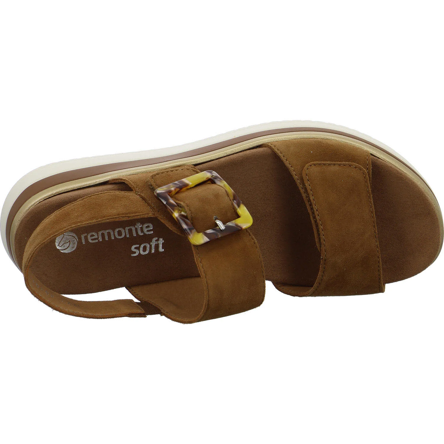 Remonte Damen Sandalen D1J62-22 D1J62 noccia F 1/2 (normal)