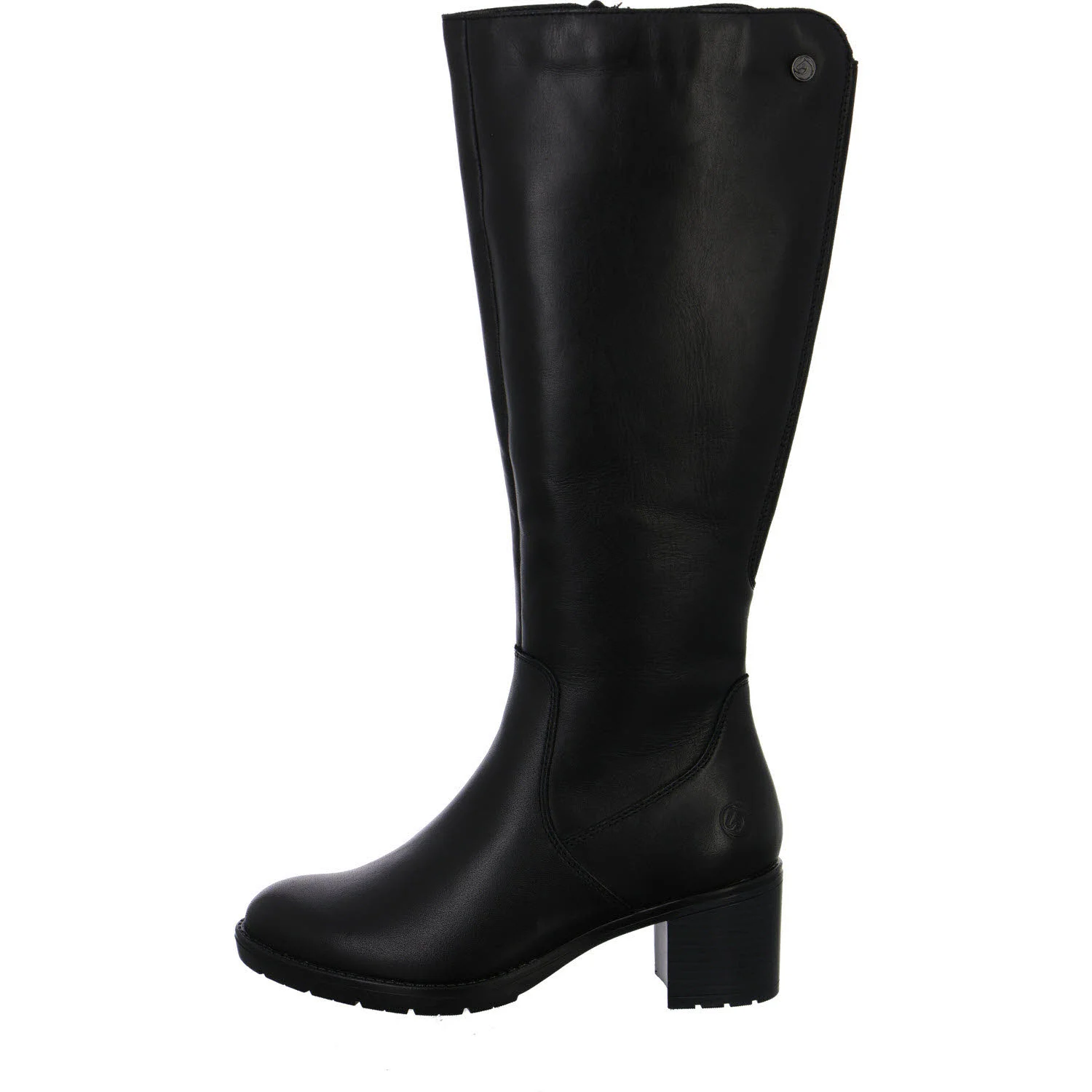 Remonte Damen Langschaftstiefel D2A78-00 D2A78 schwarz/schwarz F 1/2 (normal)