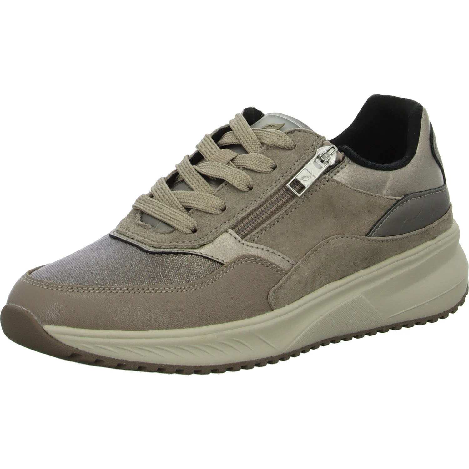 Element 2 von 8 (Bild) – Waldläufer Damen Schnürschuhe 765001-105/308 H-Mara taupe H (weit)