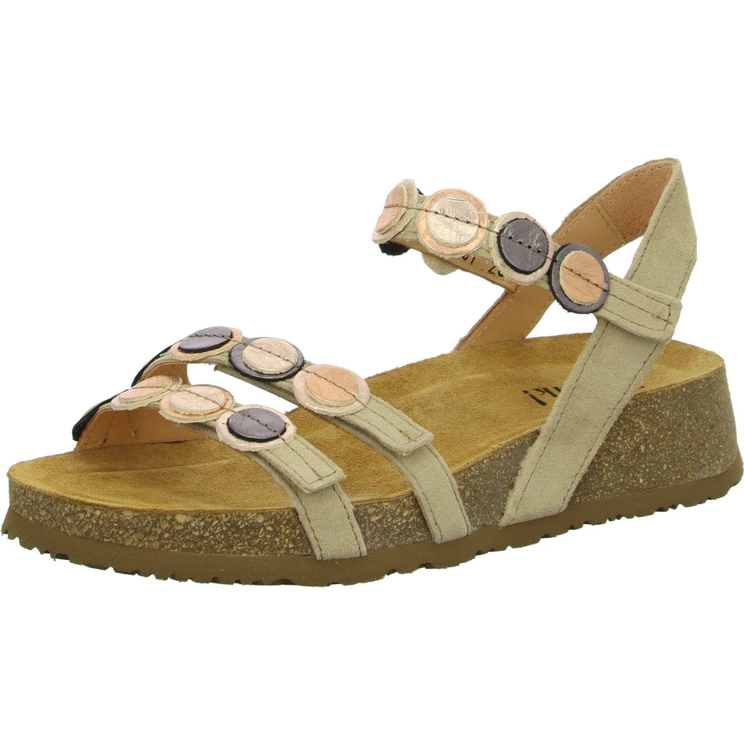 Think Damen Sandalen 3-000322-4010 Koak iced coffee/kombi F 1/2 (normal)