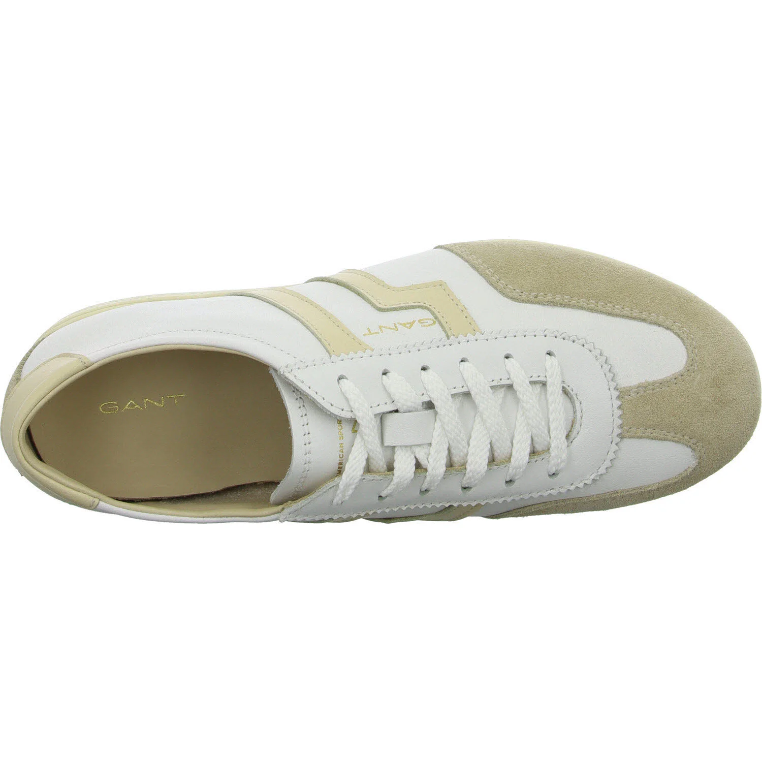 Gant Damen Schnürschuhe 32531277/G124 Sperly Low Lace Shoe white/cream normal