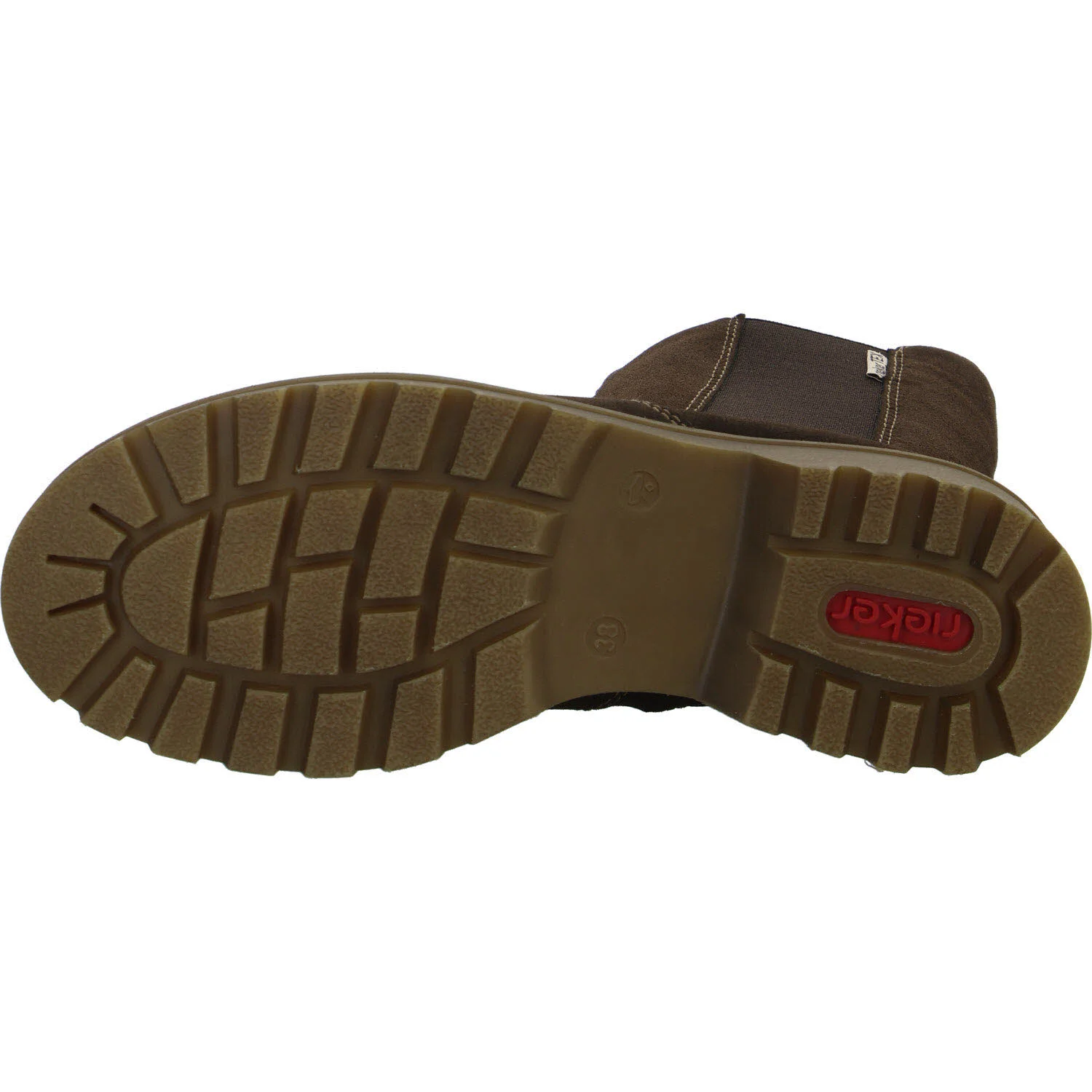 Element 5 von 8 (Bild) – Rieker Damen Stiefelette warm 73260-25 73260 rancho/dunkelbraun F 1/2 (normal)