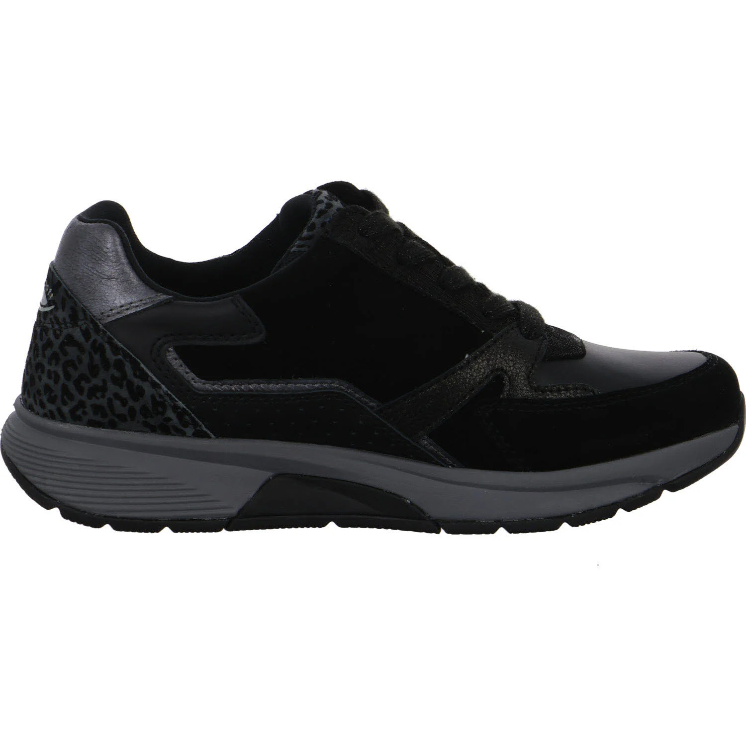 Gabor Rollingsoft Damen Schnürschuhe 0106.01.001 0106.01 black/anthrazit normal