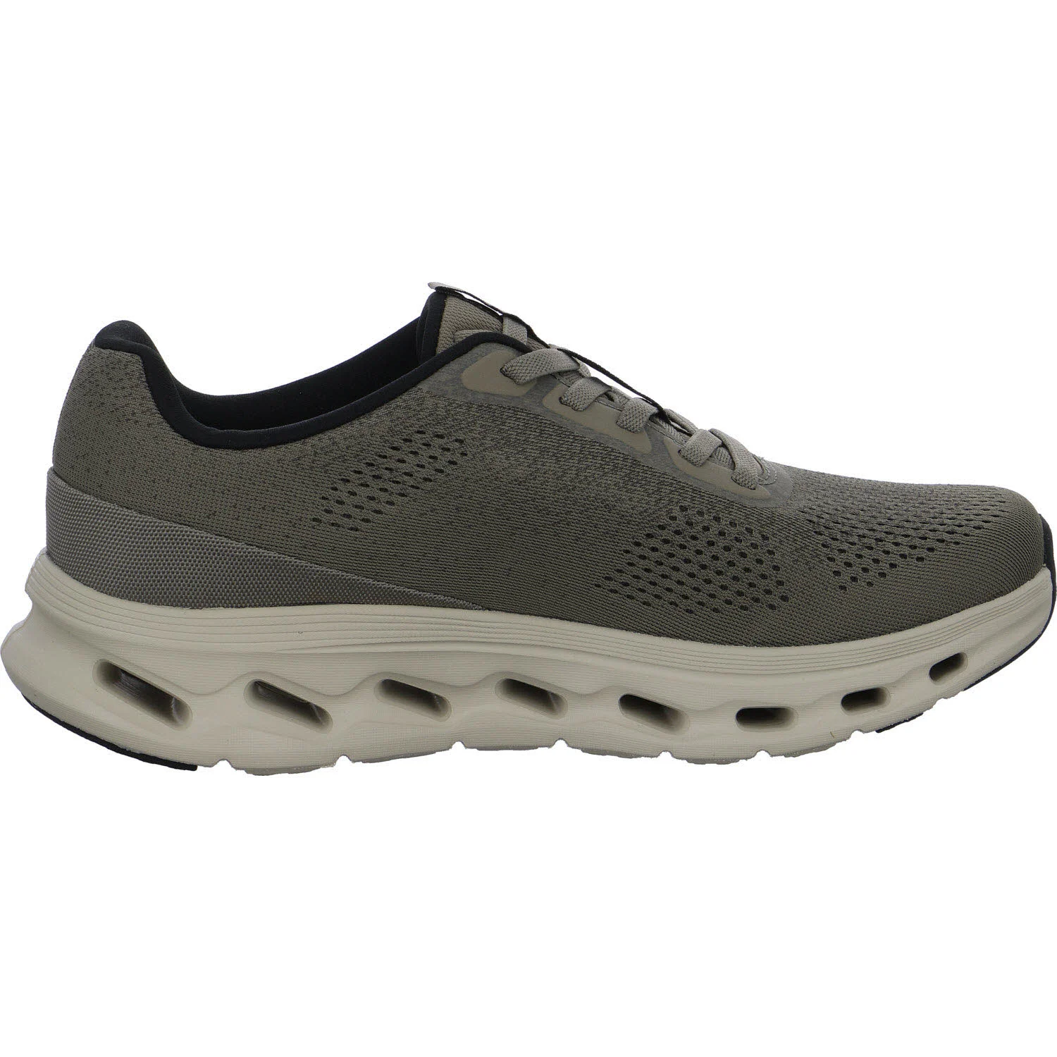 Skechers Herren Slipper 217020 DKTP Glide-Step 2.0 - VIC dark taupe normal
