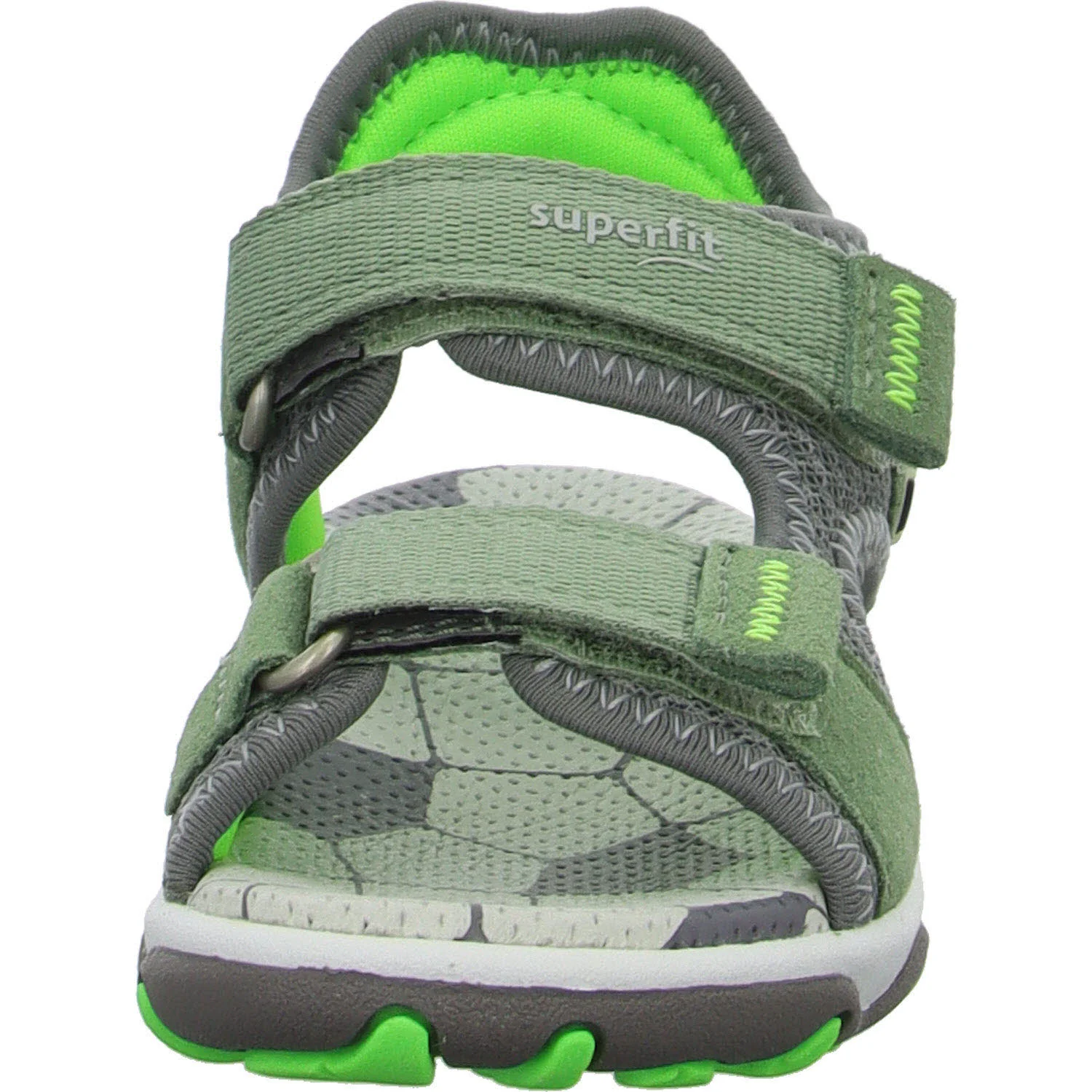 Element 3 von 8 (Bild) – Superfit Kinder Sandalen 1-009466-7500 Mike 3.0 hellgrün/hellgrau WMS mittel