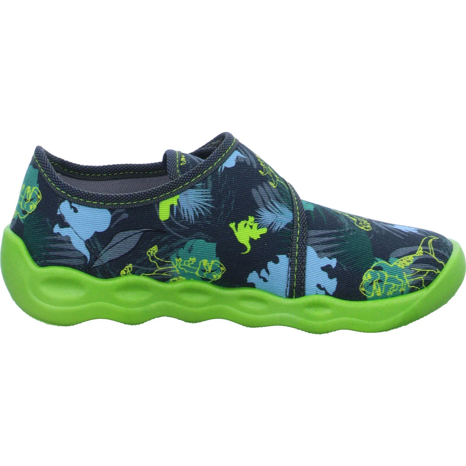 Element 7 von 8 (Bild) – Superfit Kinder Hausschuhe 1-006273-2010 Bubble grau/mehrfarbig WMS mittel