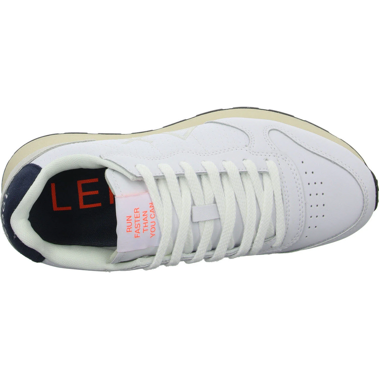 SUN68 Herren Schnürschuhe Z35107 01 TOM CLASSIC bianco normal