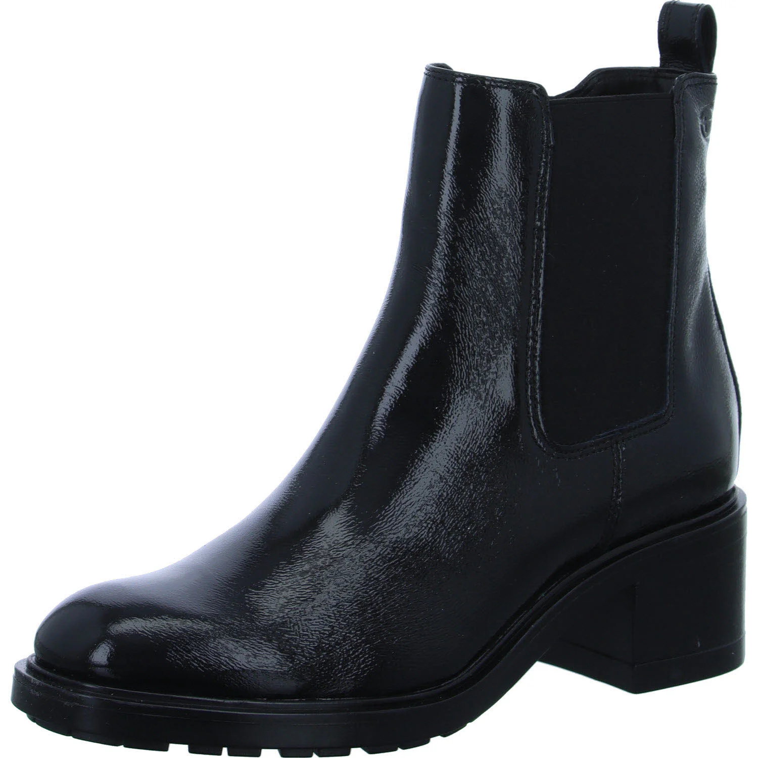 Element 2 von 8 (Bild) – Tamaris Damen Stiefeletten 1-25016-43/018 1-25016-43 black patent normal