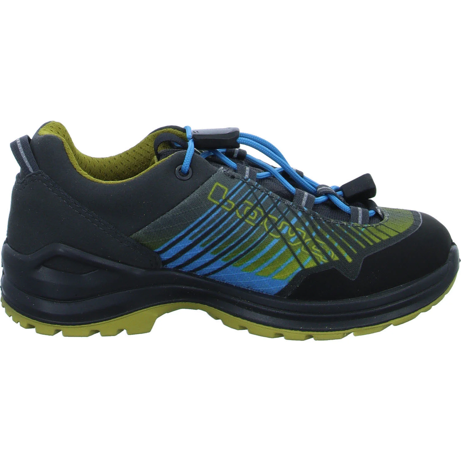 Element 7 von 8 (Bild) – Lowa Kinderschuh zum Schlupfen 641068/6984 Carezza GTX Lo Jr türkis/senf normal