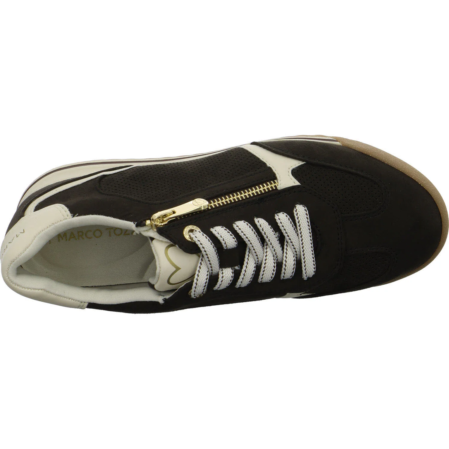 Marco Tozzi Damen Schnürschuhe 2-23734-46/304 2-23734-46 mocca normal