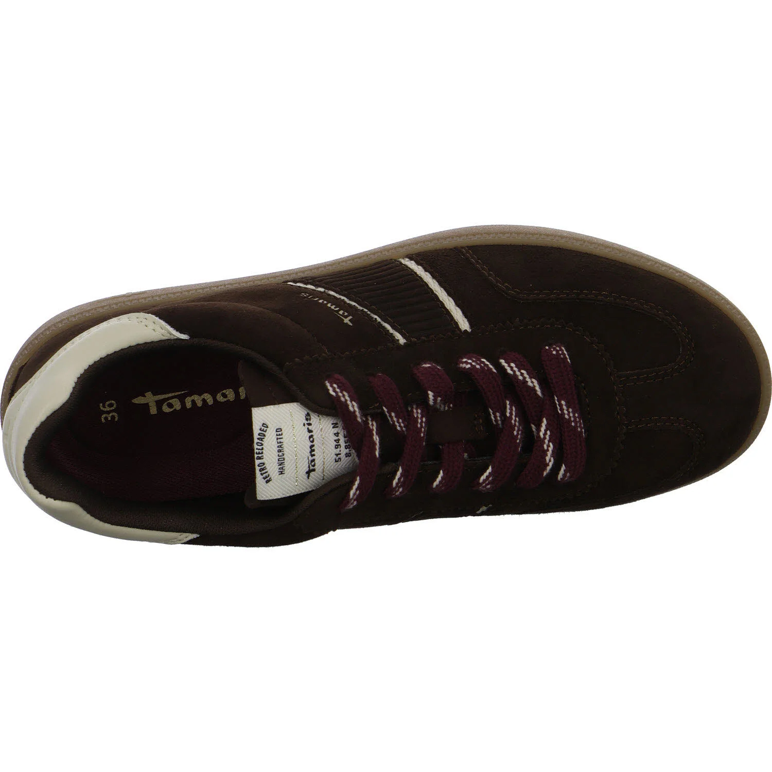 Tamaris Damen Schnürschuhe 1-23624-43/304 1-23624-43 mocca normal