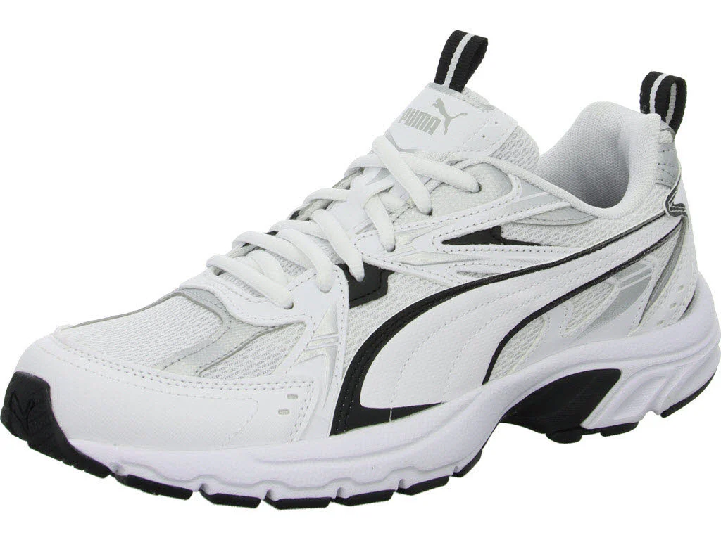 Puma Herren Schnürschuhe 402623/001 MILENIO TECH_ white-puma black-puma silver normal