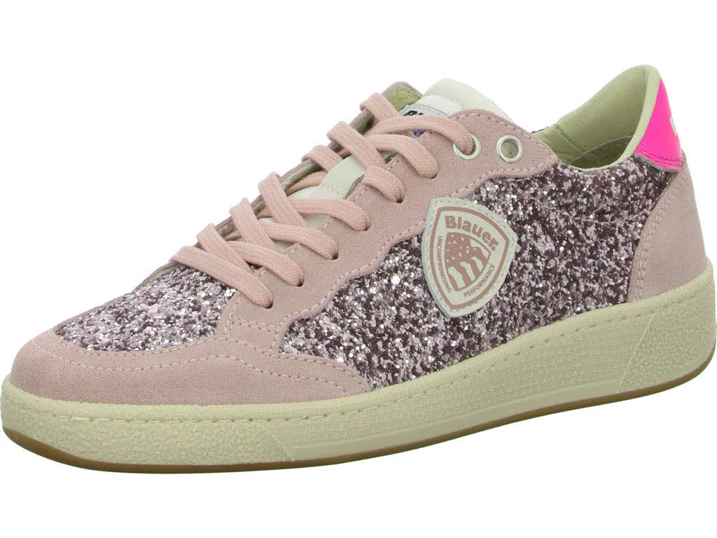 Blauer Damen Schnürschuhe S5OLYMPIA11/GLI OLYMPIA pink normal